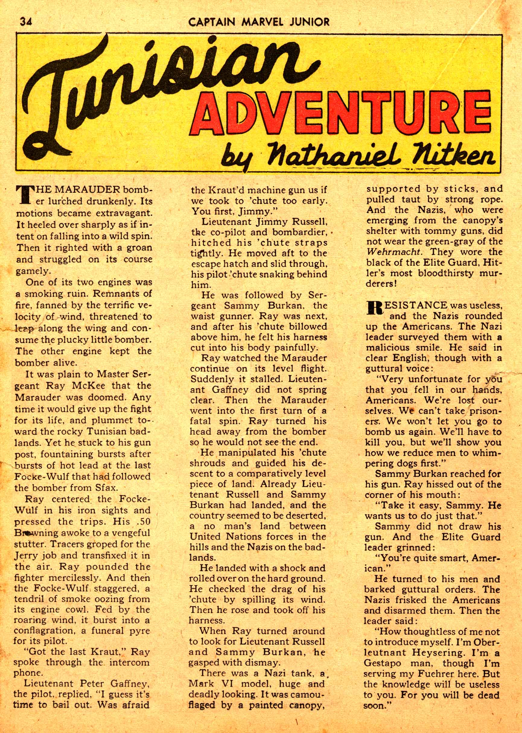 Read online Captain Marvel, Jr. comic -  Issue #8 - 35