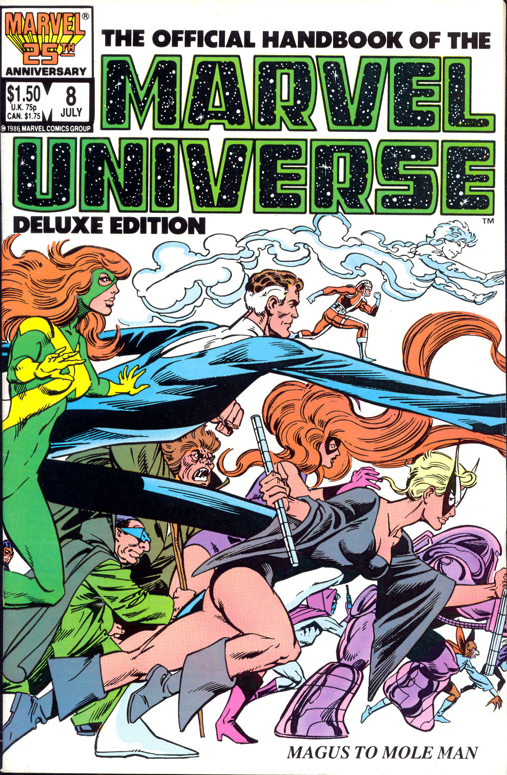 Read online The Official Handbook of the Marvel Universe Deluxe Edition comic -  Issue #8 - 1