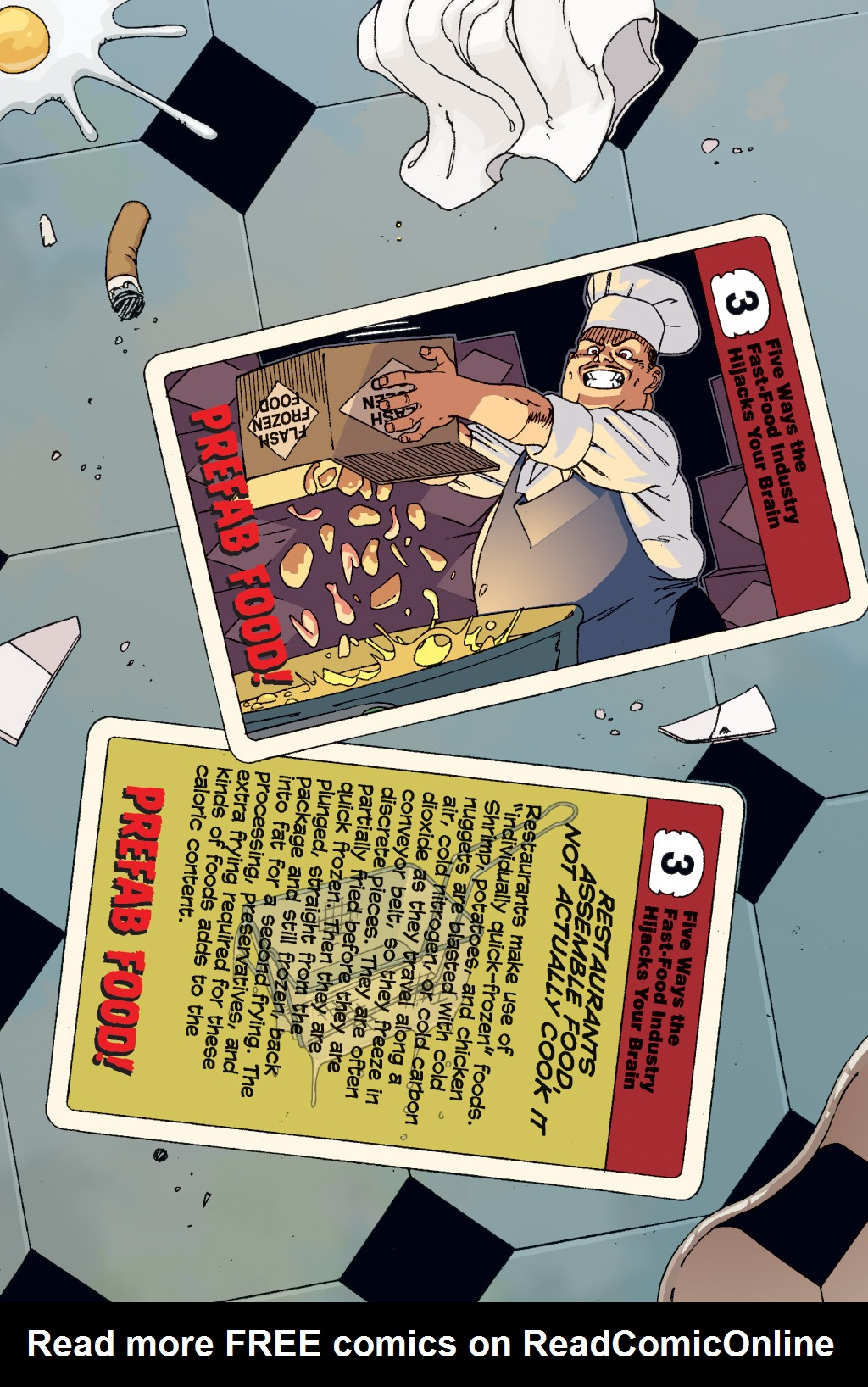 Read online Supersized: Strange Tales from a Fast-Food Culture comic -  Issue # TPB - 65