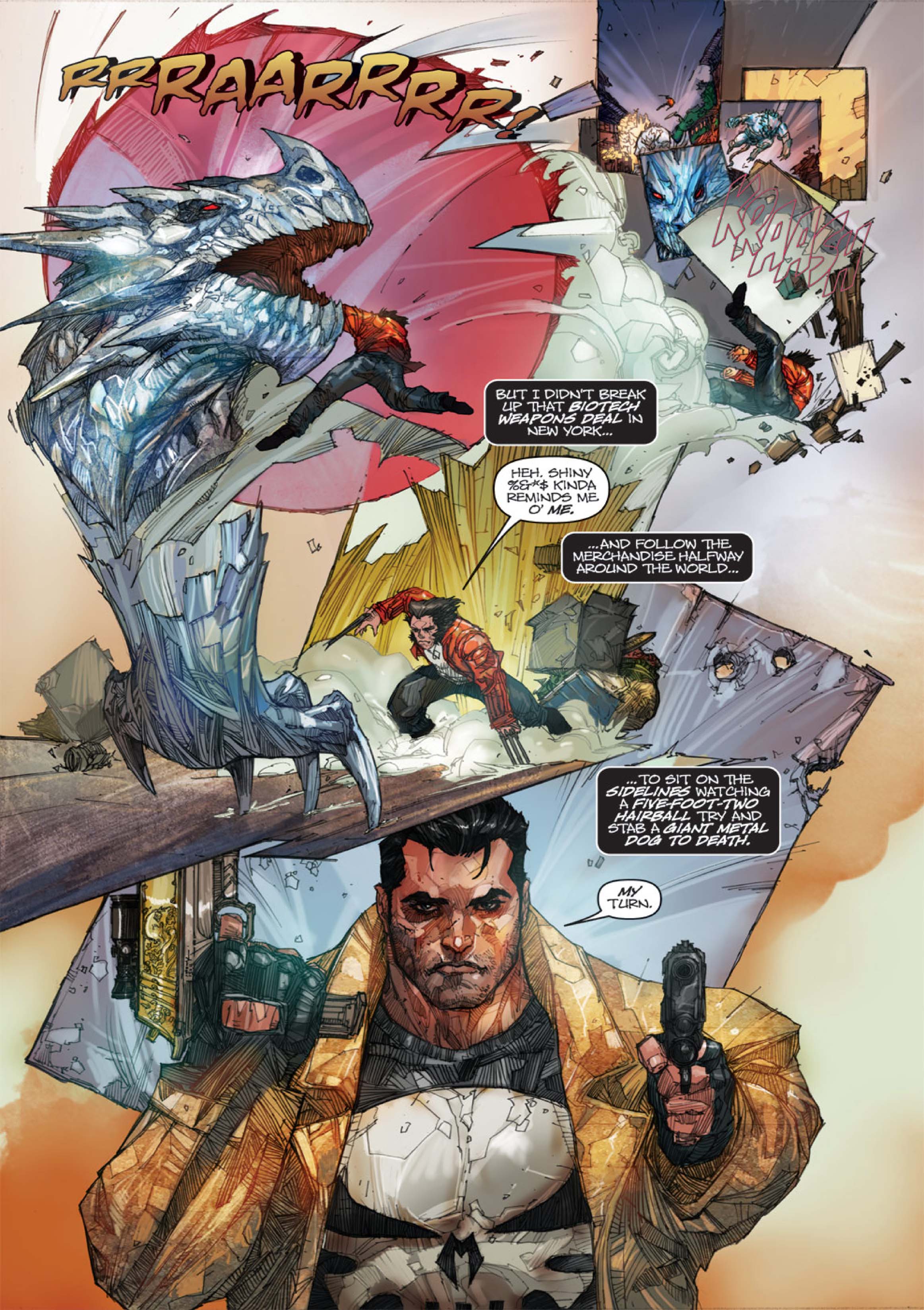 Read online Astonishing Tales: Wolverine/Punisher comic -  Issue #2 - 3