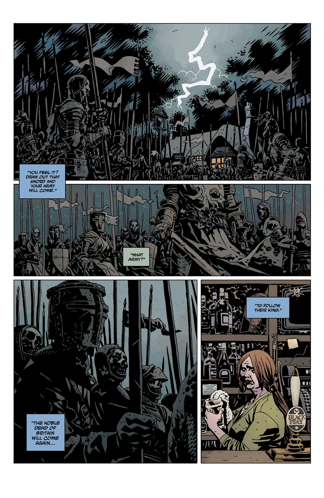 Read online Hellboy: The Storm And The Fury comic -  Issue # TPB - 62