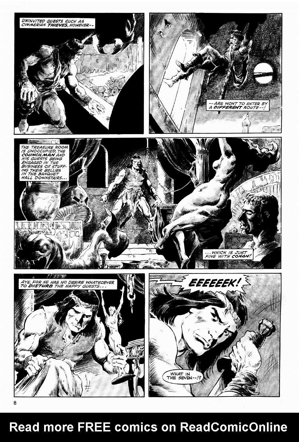 Read online The Savage Sword Of Conan comic -  Issue #84 - 8