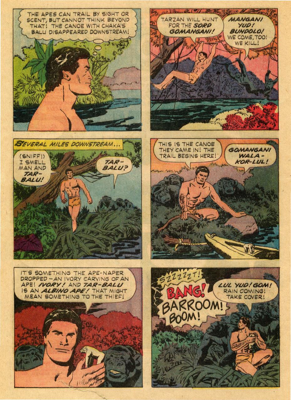 Read online Tarzan (1962) comic -  Issue #143 - 4