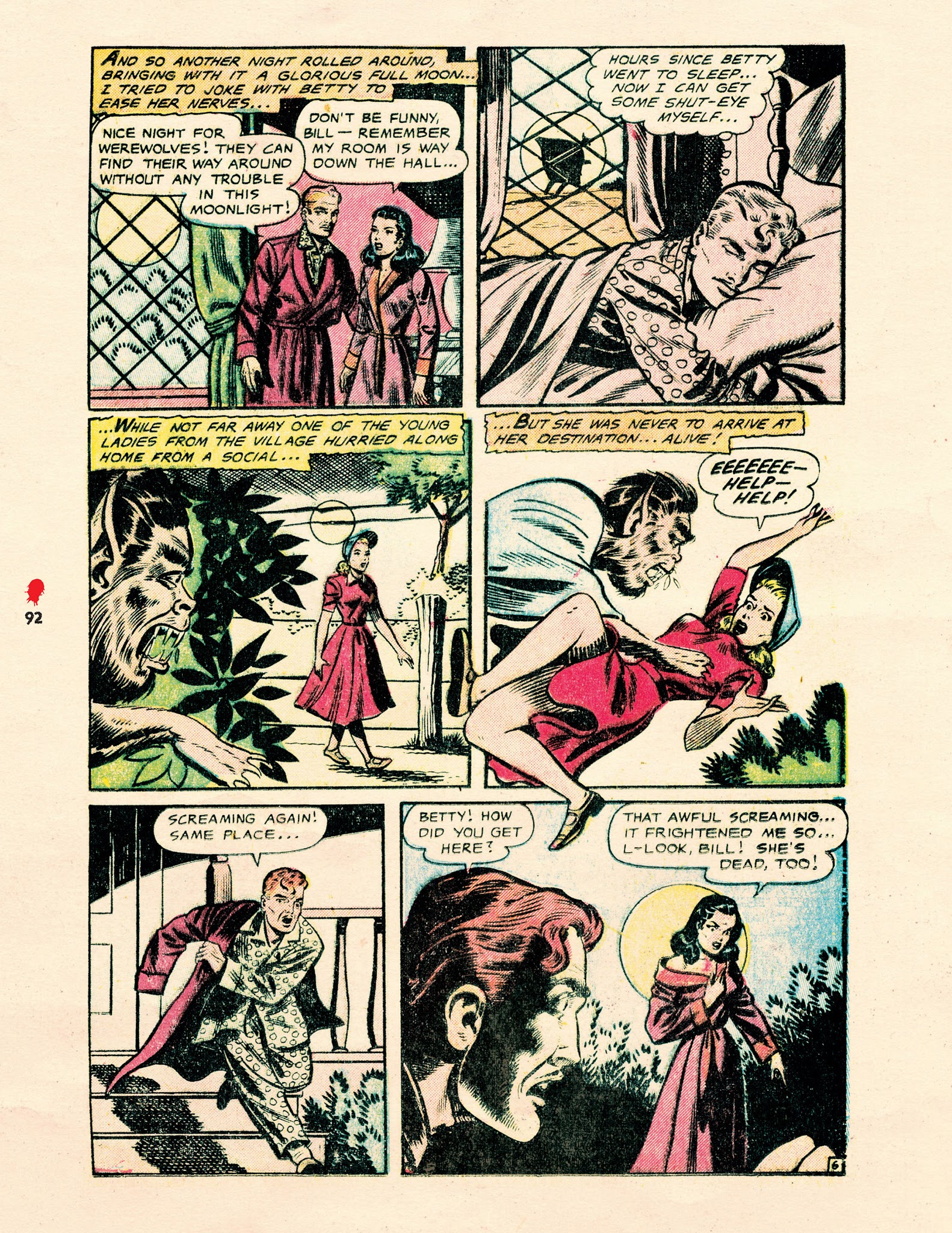 Read online Chilling Archives of Horror Comics comic -  Issue # TPB 5 - 92