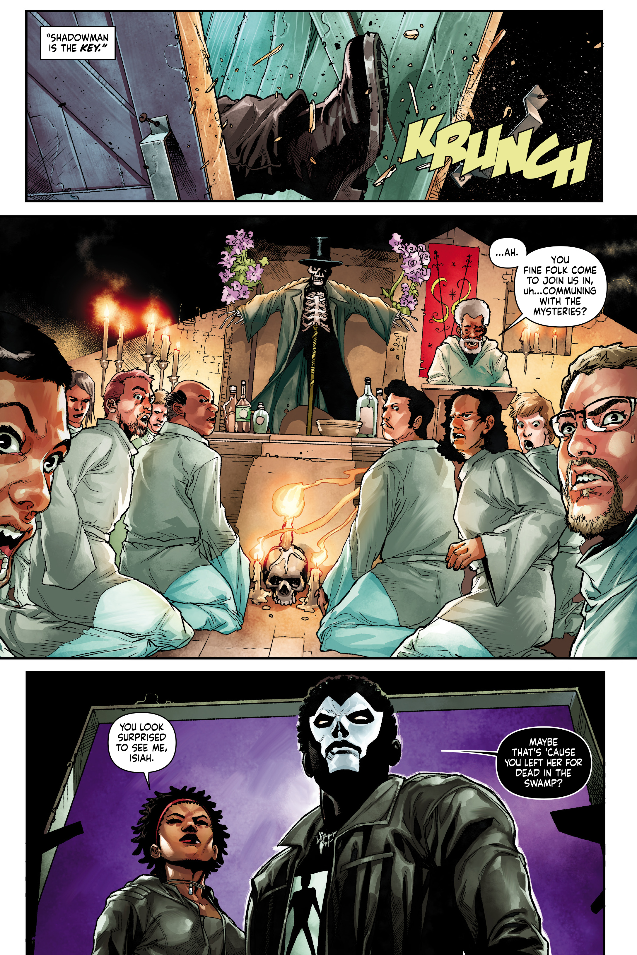 Read online Shadowman by Andy Diggle Deluxe Edition comic -  Issue # TPB (Part 1) - 54