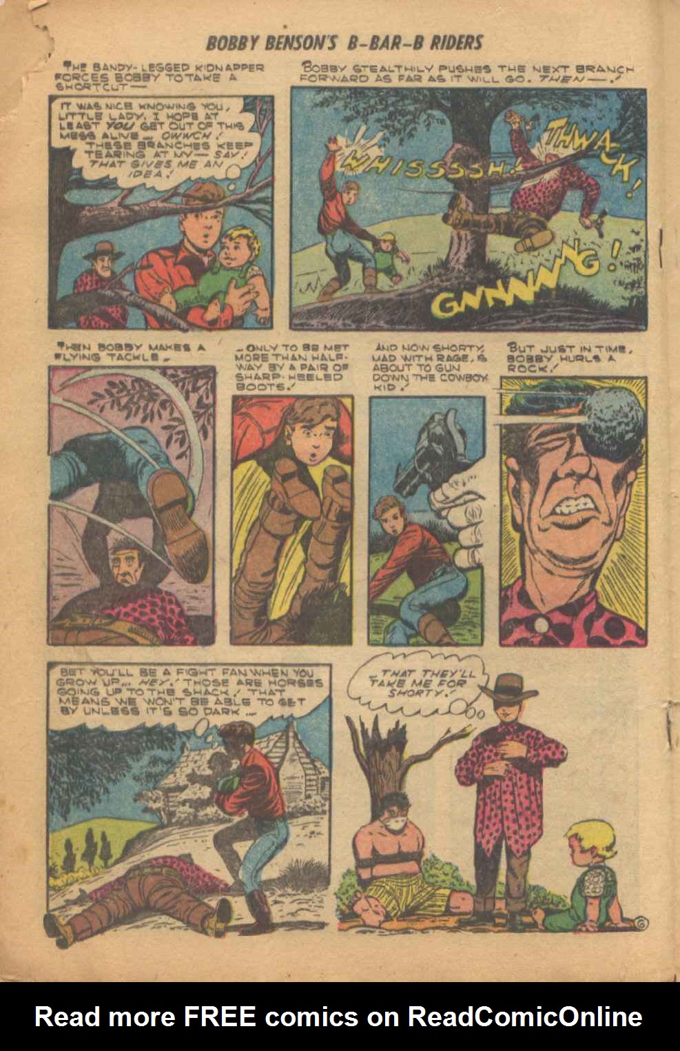 Read online Bobby Benson's B-Bar-B Riders comic -  Issue #20 - 16