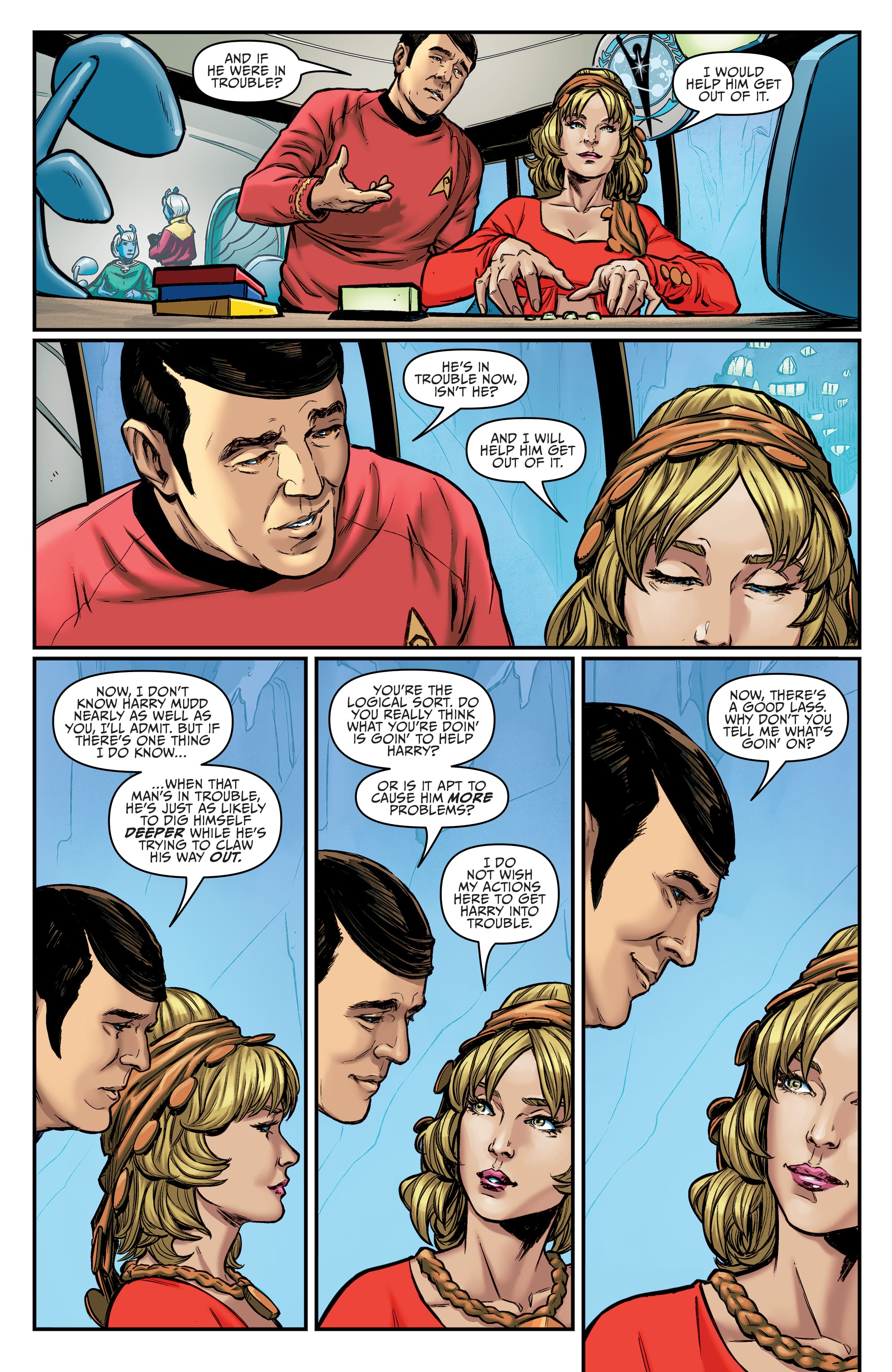 Read online Star Trek: Year Five comic -  Issue #16 - 15