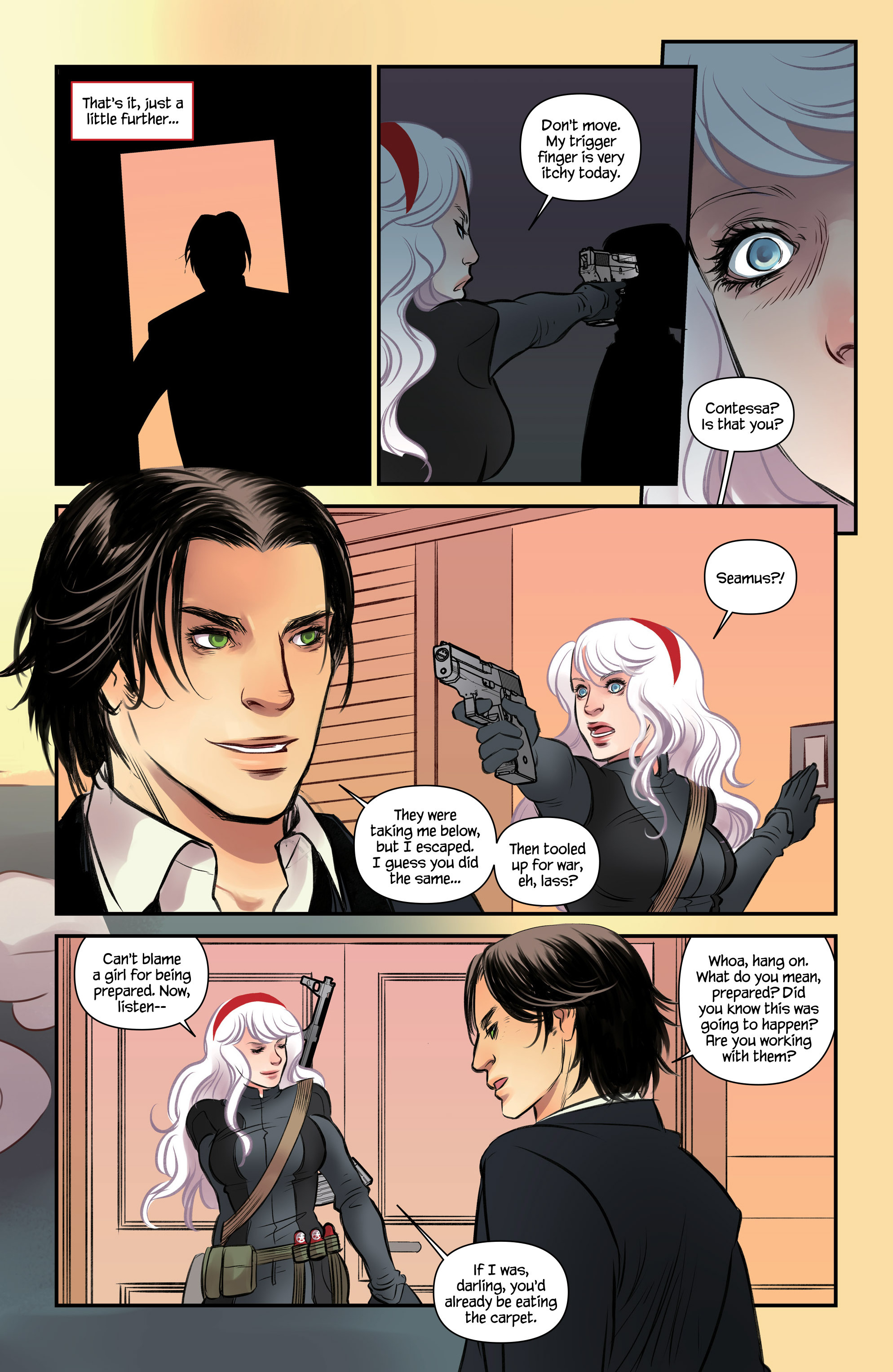 Read online Codename Baboushka comic -  Issue #3 - 17