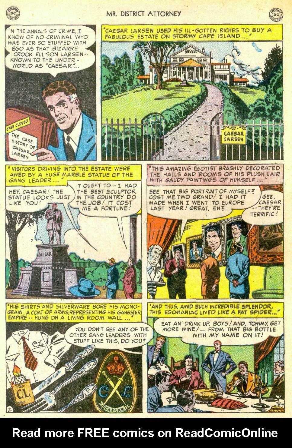 Read online Mr. District Attorney comic -  Issue #13 - 4