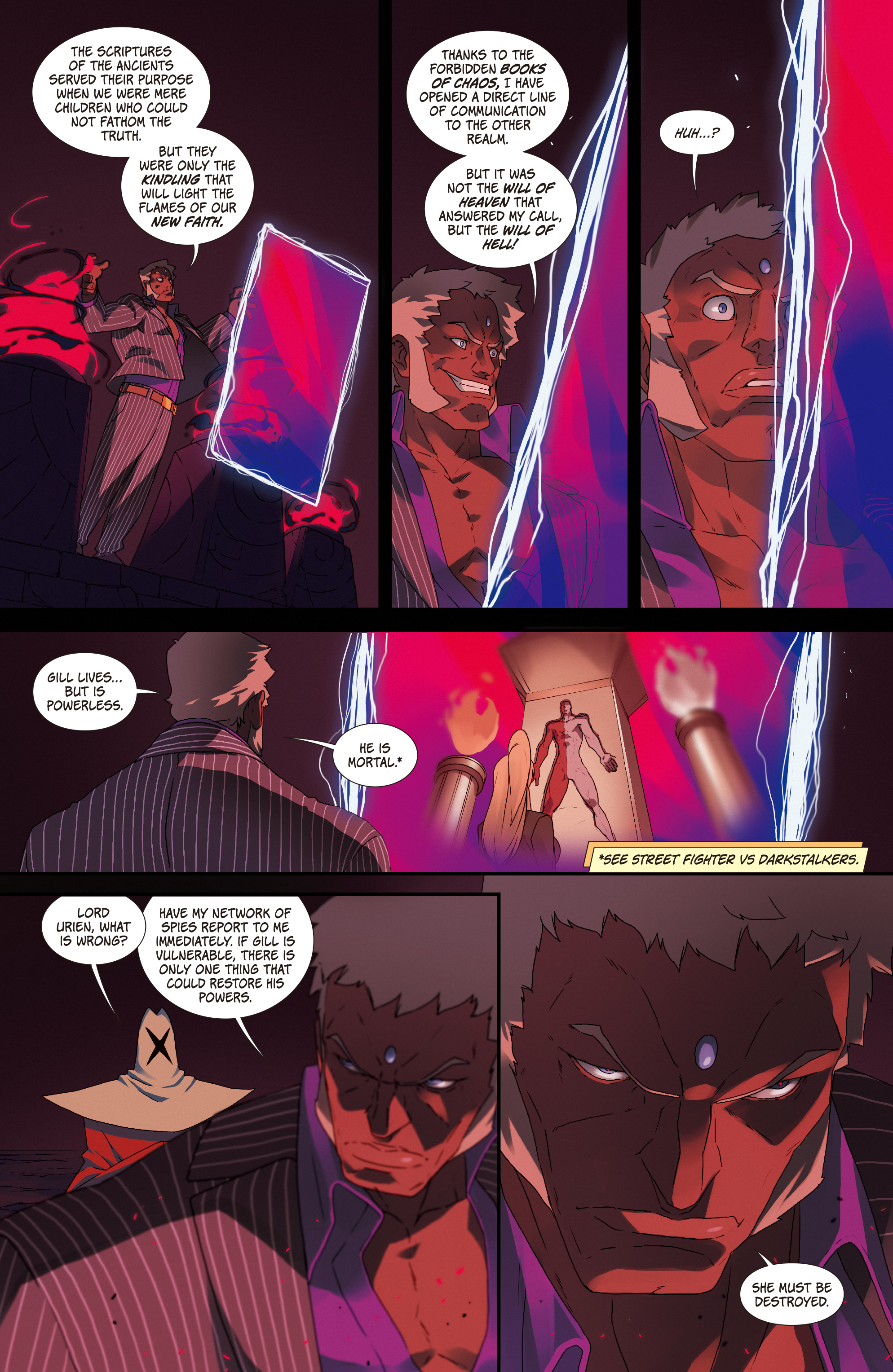 Read online Street Fighter One-shots comic -  Issue # Necro & Effie - 4