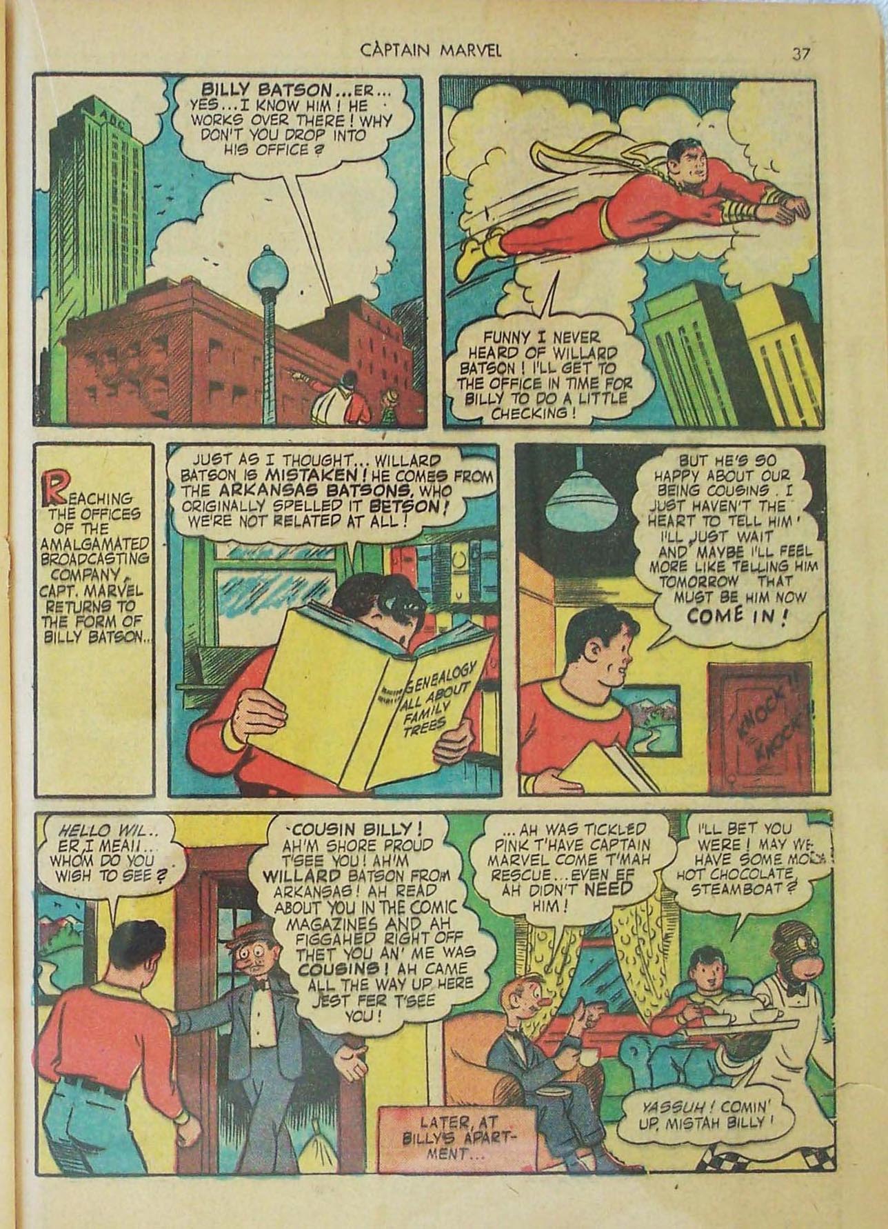 Read online Captain Marvel Adventures comic -  Issue #26 - 38