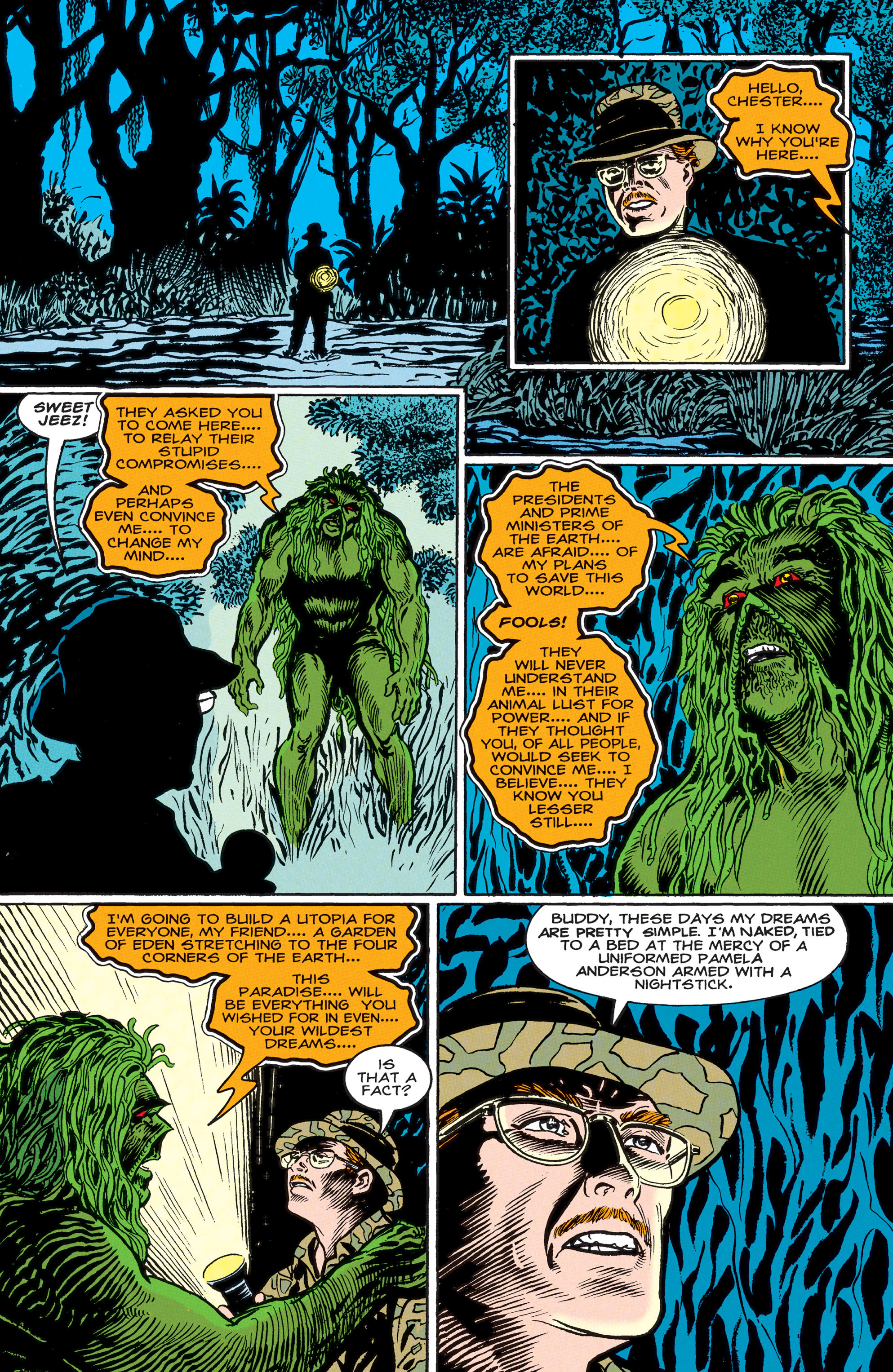 Read online Swamp Thing (1982) comic -  Issue # _TPB - Trial by Fire - 122