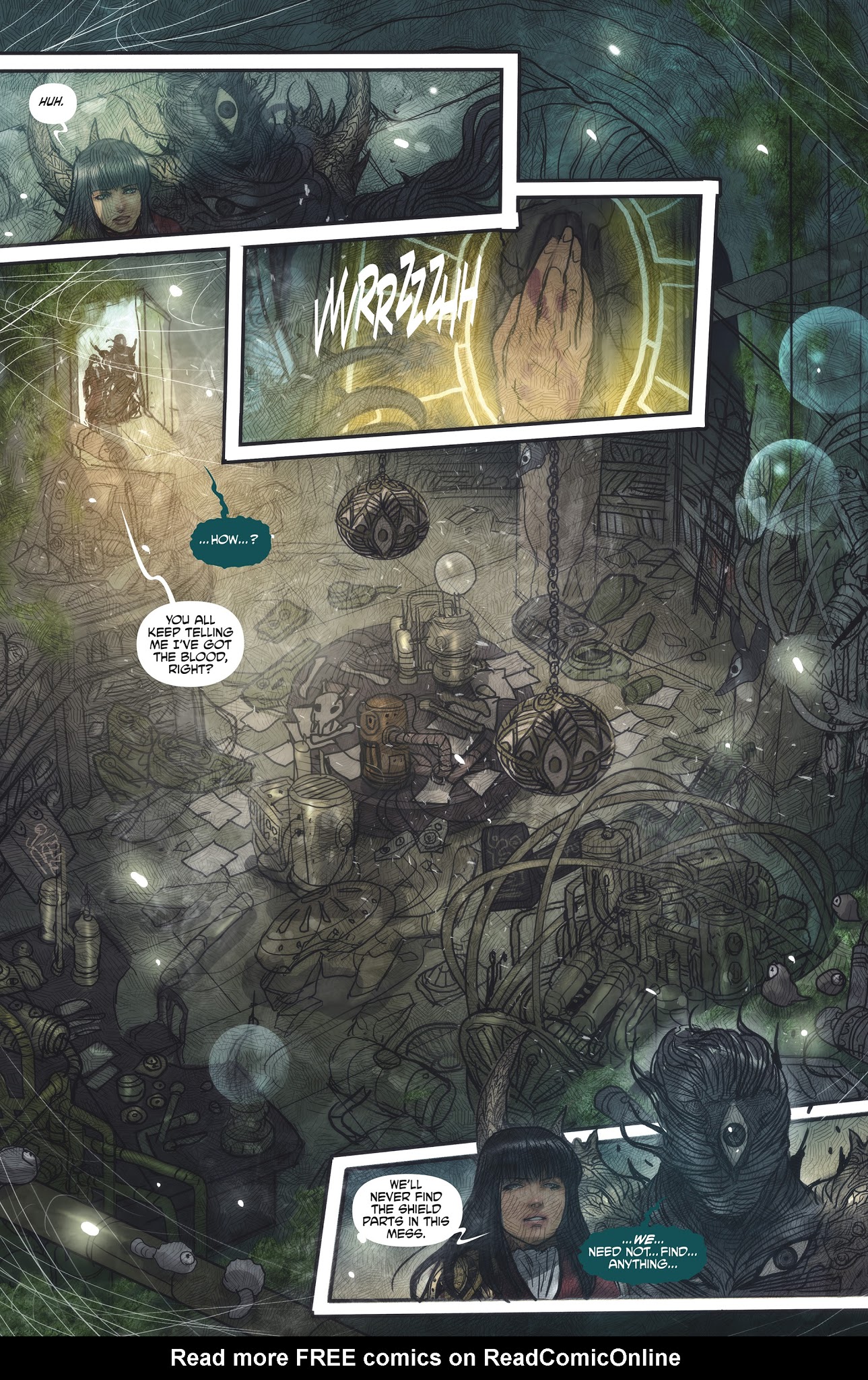 Read online Monstress comic -  Issue #16 - 12
