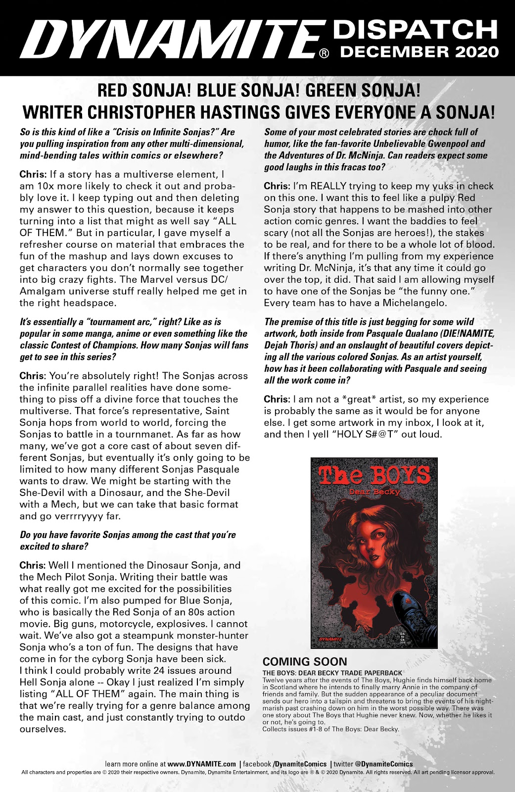 The Boys: Dear Becky issue 8 - Page 25