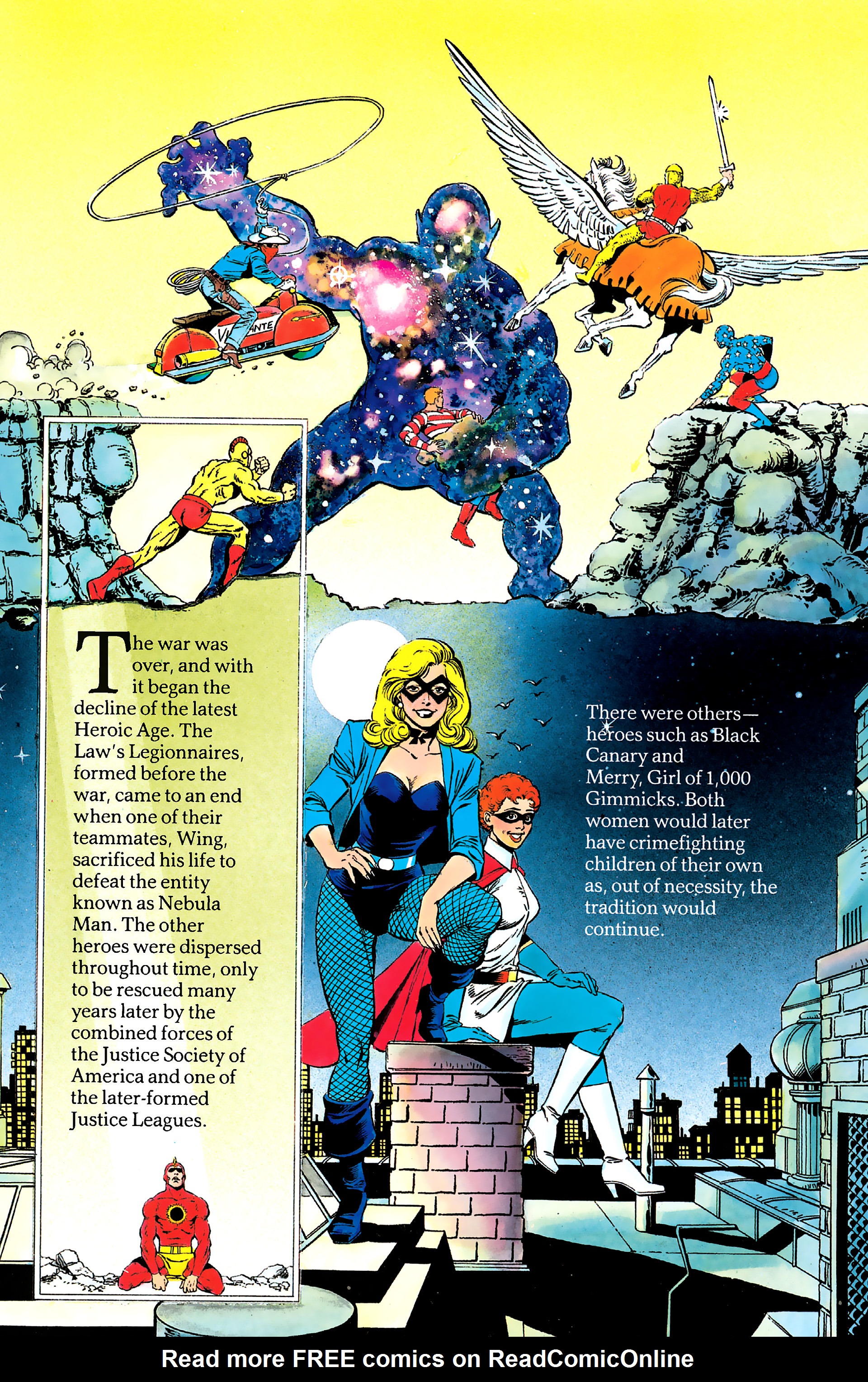 Read online History of the DC Universe comic -  Issue #2 - 9