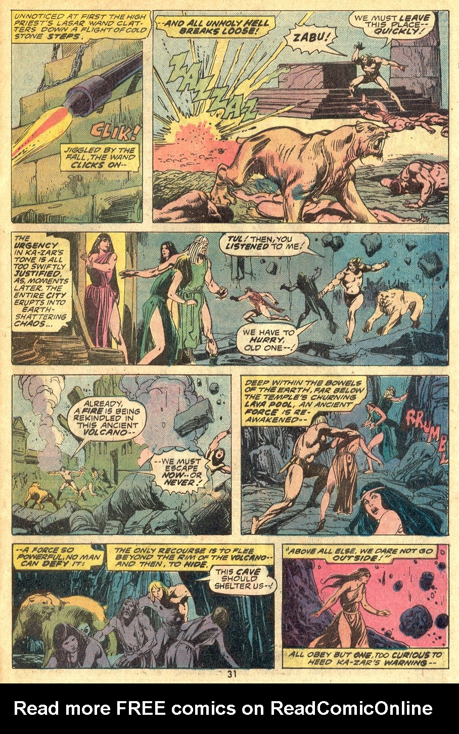 Read online Ka-Zar comic -  Issue #8 - 20