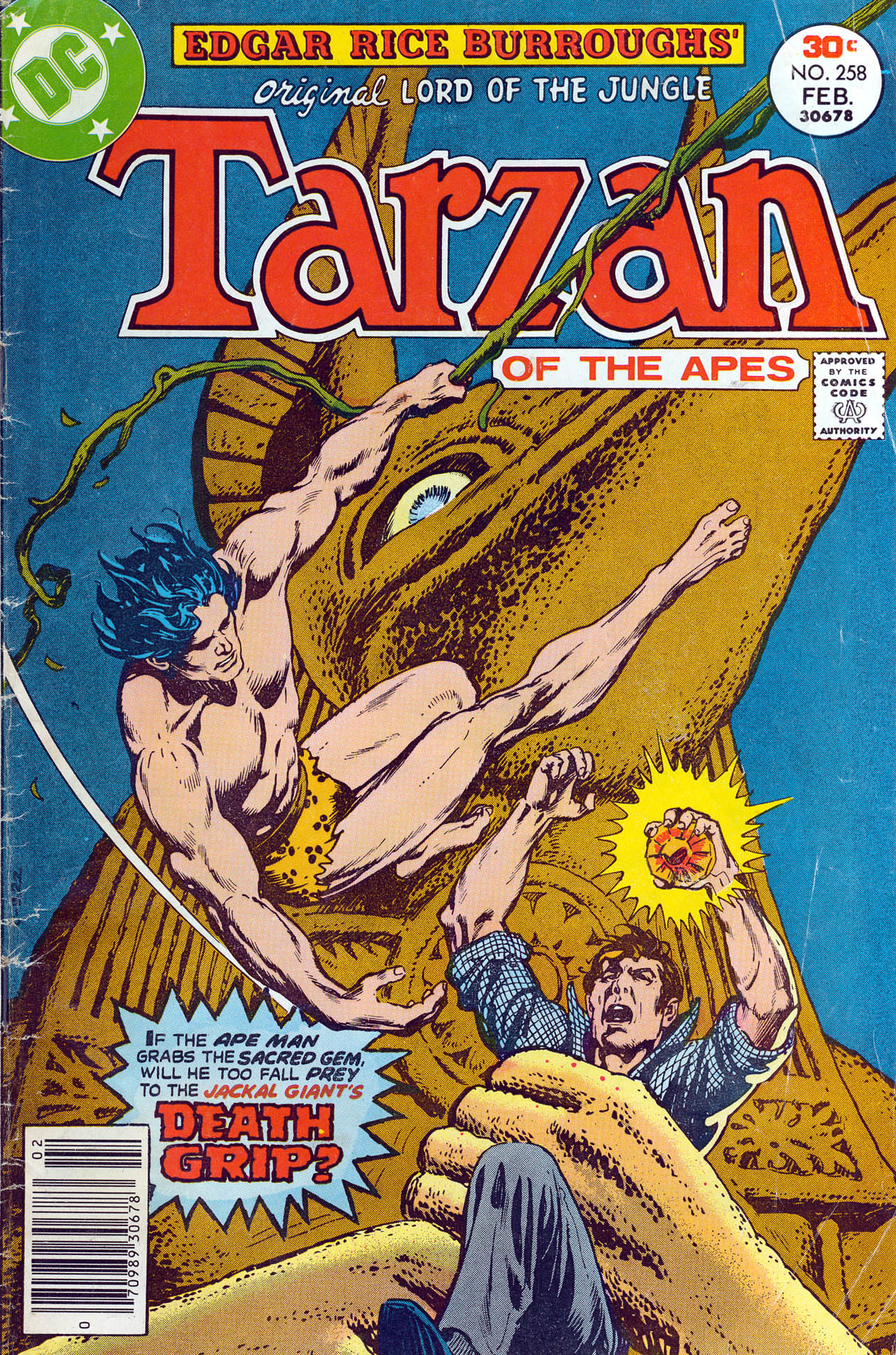 Read online Tarzan (1972) comic -  Issue #258 - 1