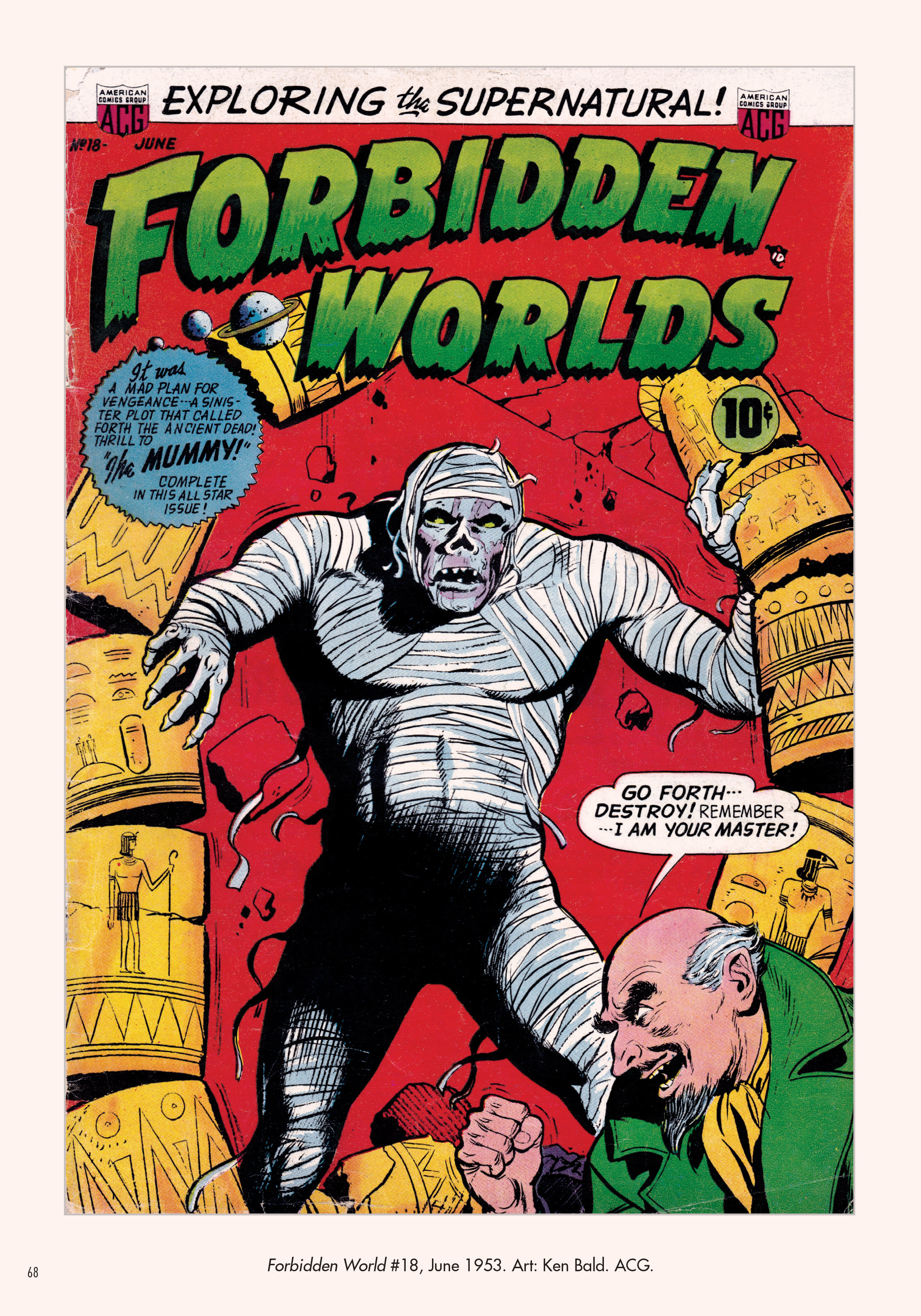 Read online Classic Monsters of Pre-Code Horror Comics: Mummies comic -  Issue # TPB - 68