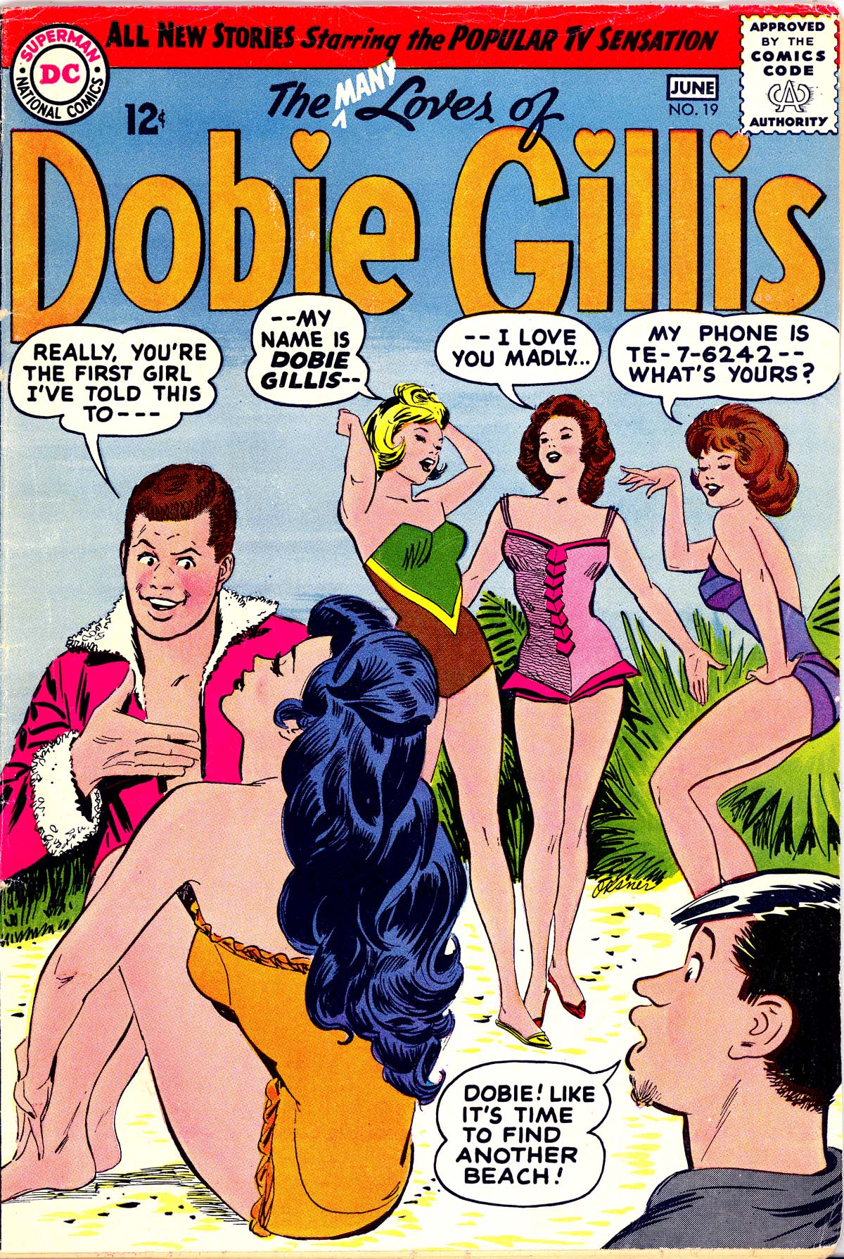 Read online Many Loves of Dobie Gillis comic -  Issue #19 - 1