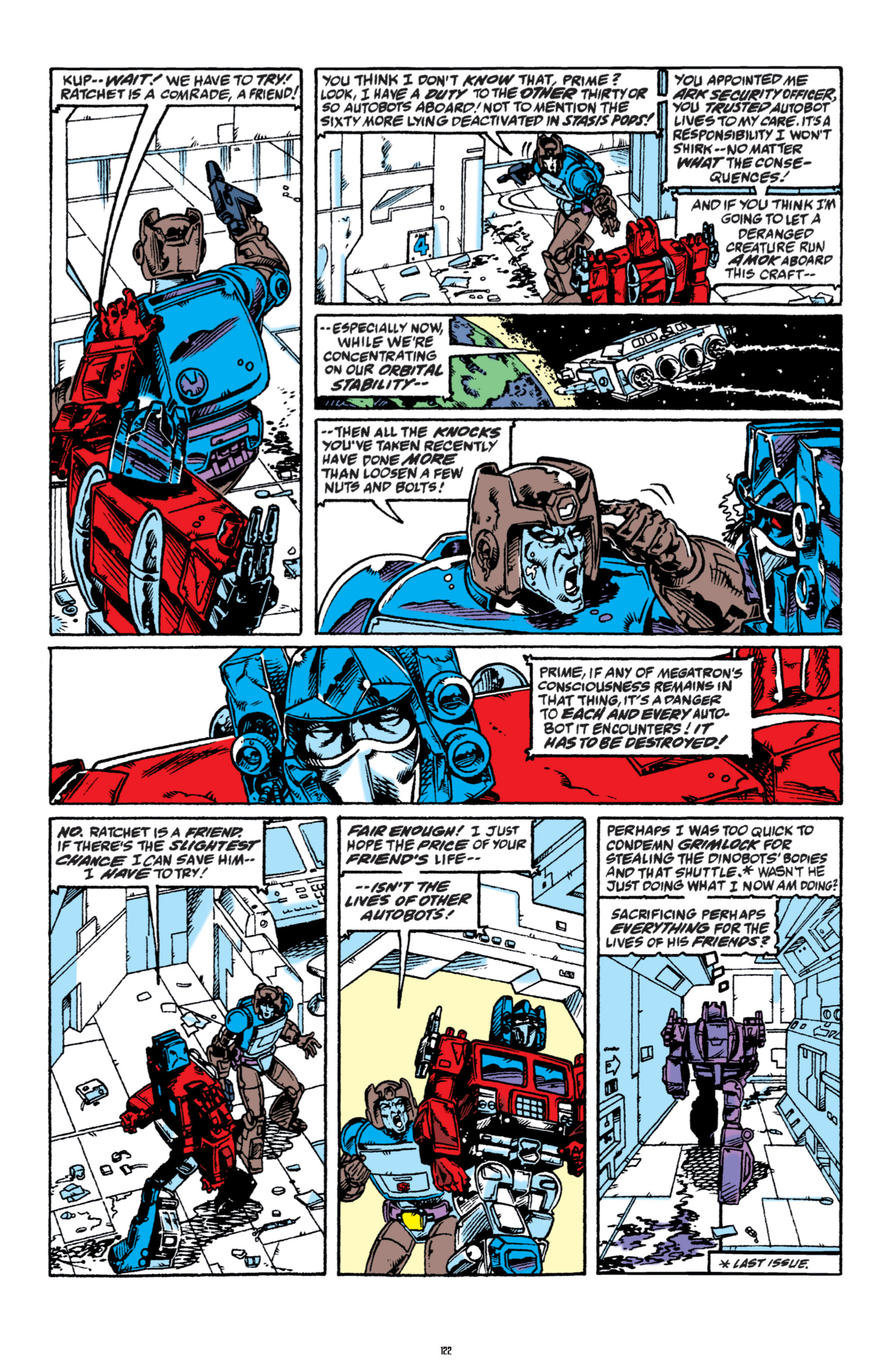 Read online The Transformers Classics comic -  Issue # TPB 6 - 122