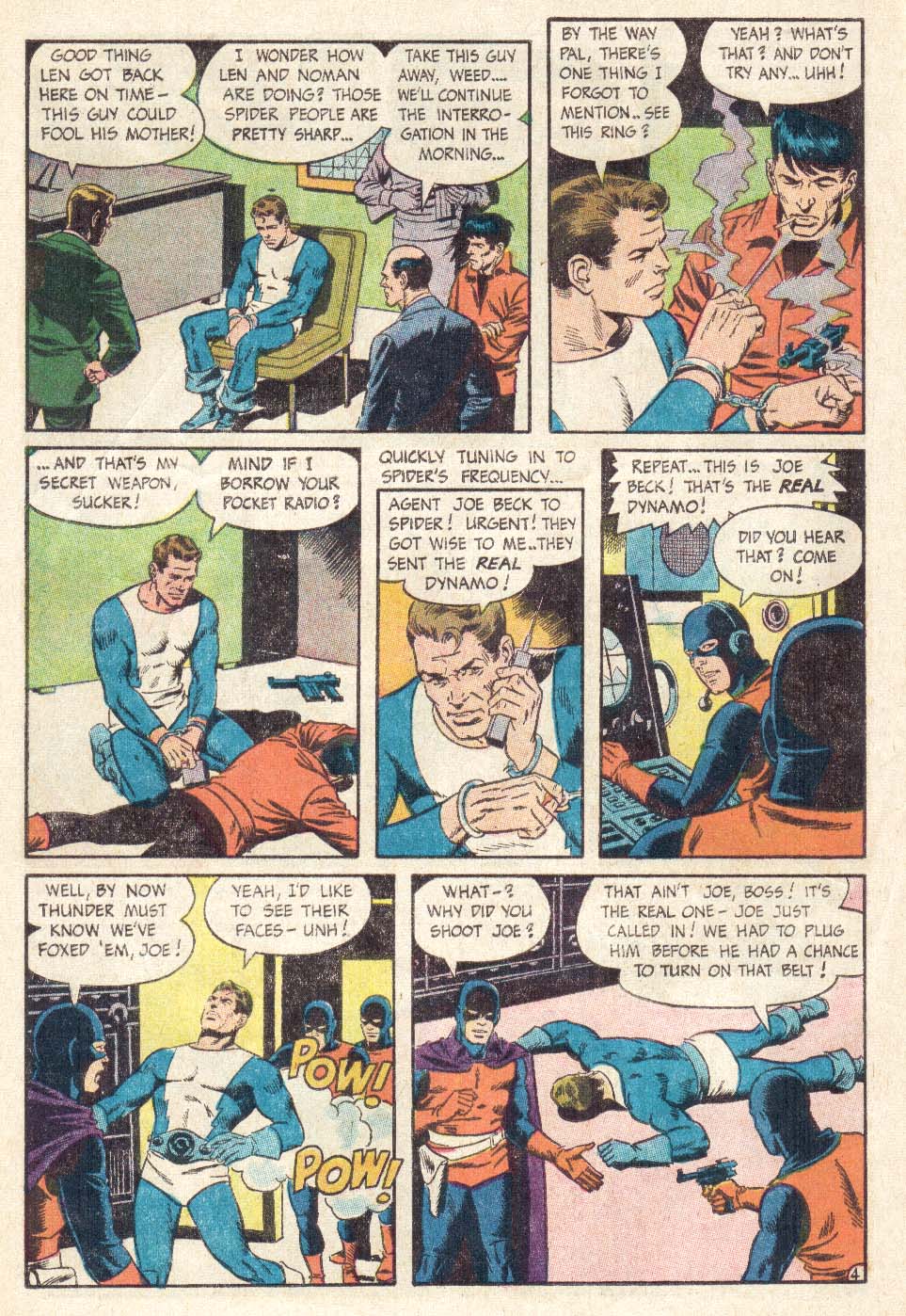 Read online T.H.U.N.D.E.R. Agents (1965) comic -  Issue #11 - 5
