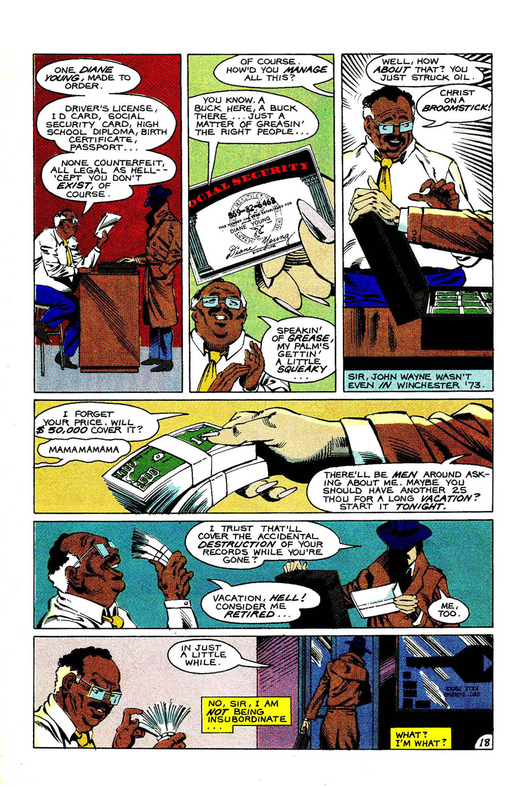Read online Whisper (1986) comic -  Issue #5 - 21