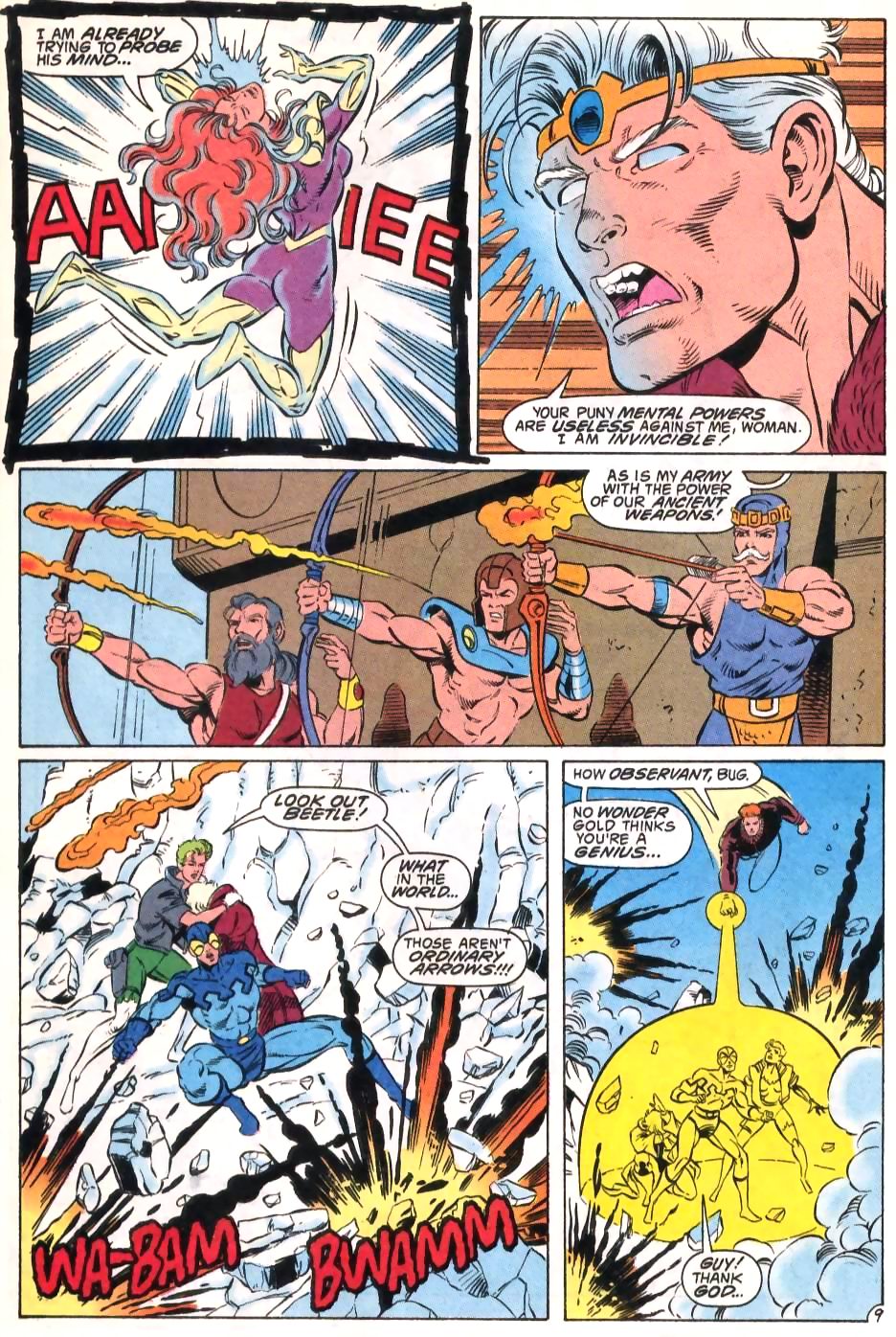 Read online Justice League America comic -  Issue #84 - 10