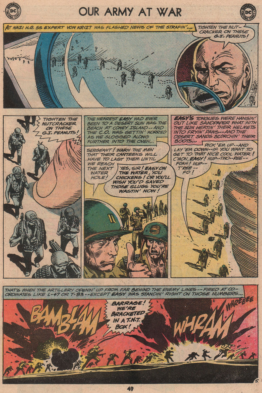 Read online Our Army at War (1952) comic -  Issue #229 - 51