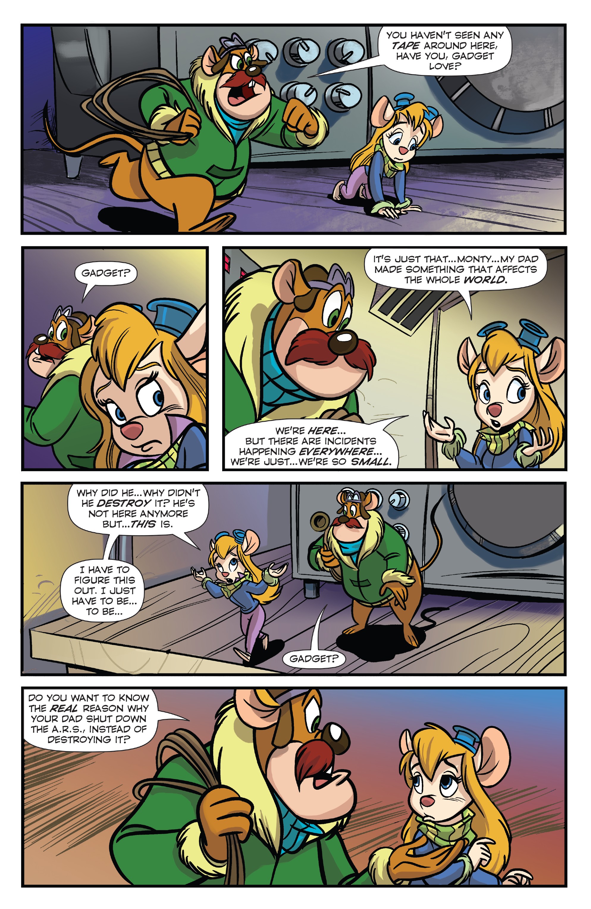 Read online Disney Afternoon Giant comic -  Issue #3 - 38