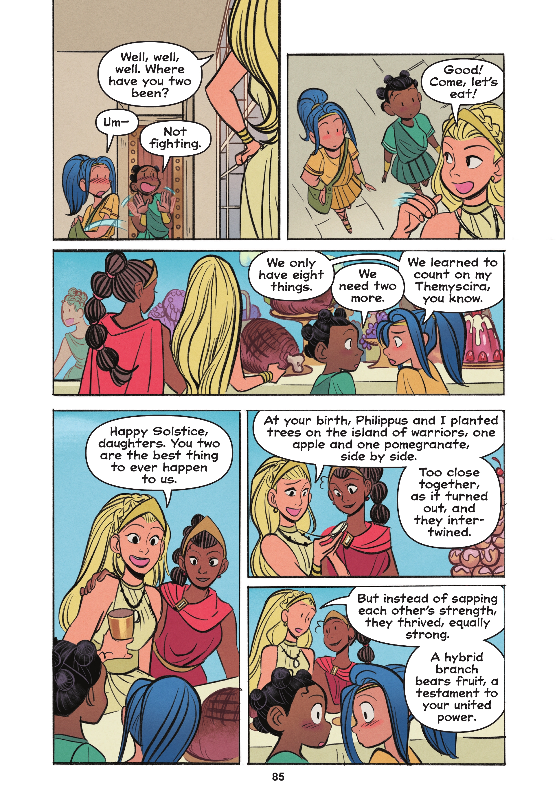 Read online Diana and Nubia: Princesses of the Amazons comic -  Issue # TPB (Part 1) - 83