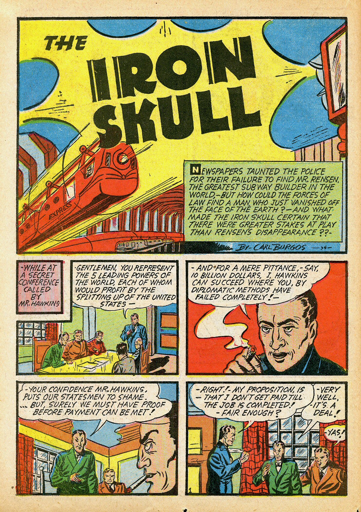 Read online Amazing Man Comics comic -  Issue #10 - 27
