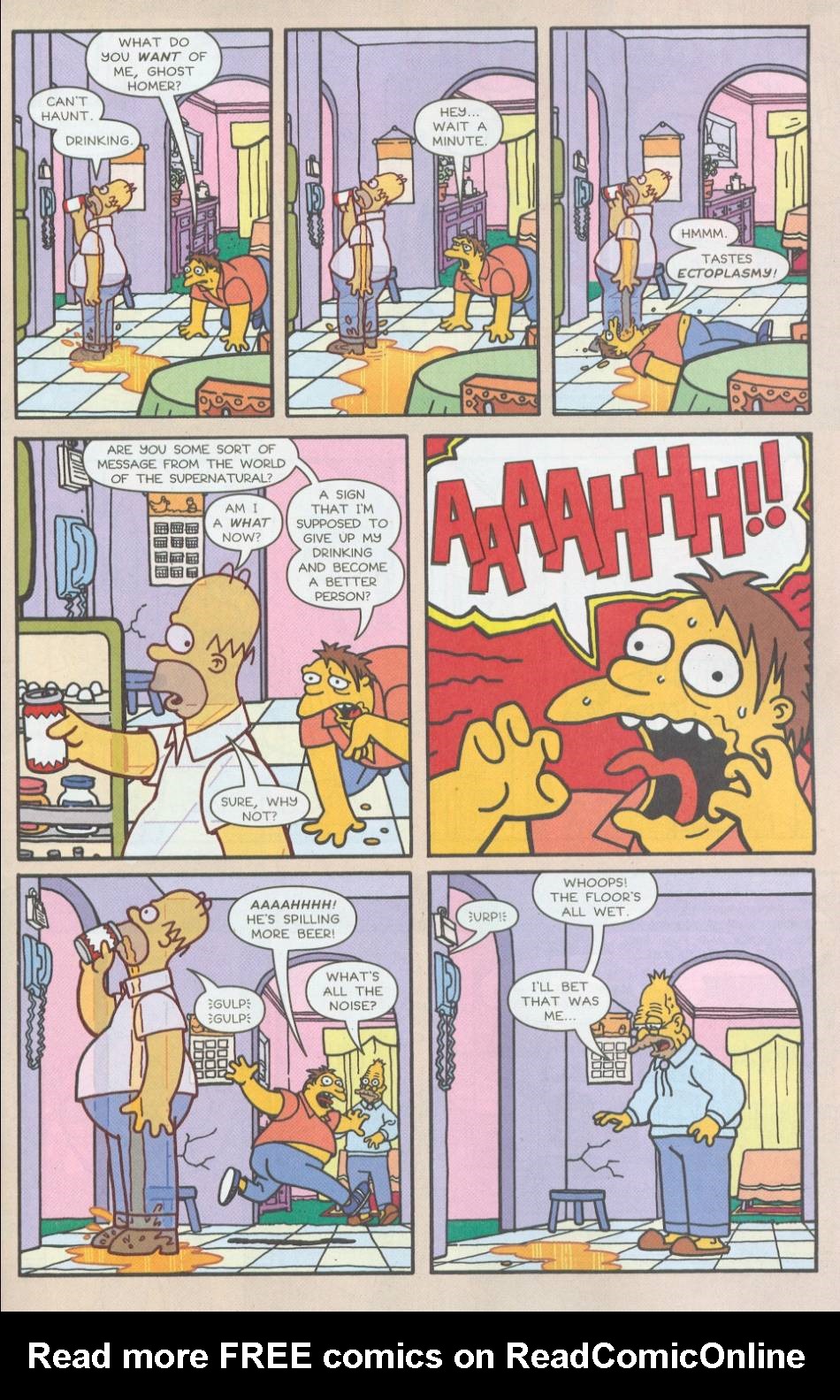 Read online Treehouse of Horror comic -  Issue #8 - 10
