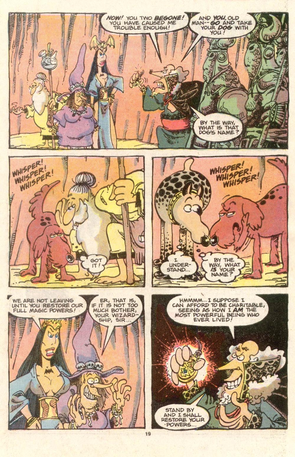 Read online Sergio Aragonés Groo the Wanderer comic -  Issue #34 - 19