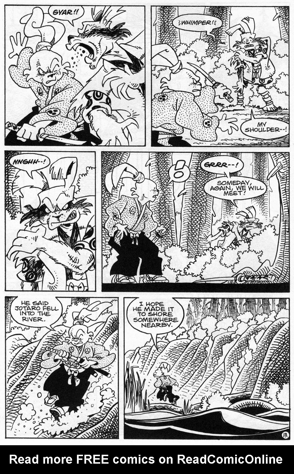 Read online Usagi Yojimbo (1996) comic -  Issue #69 - 14
