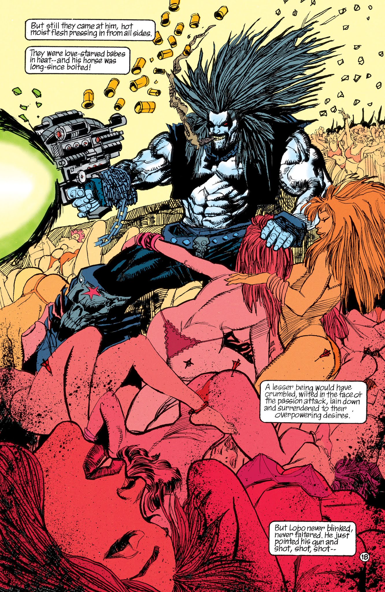 Read online Lobo by Keith Giffen & Alan Grant comic -  Issue # TPB 1 (Part 3) - 85
