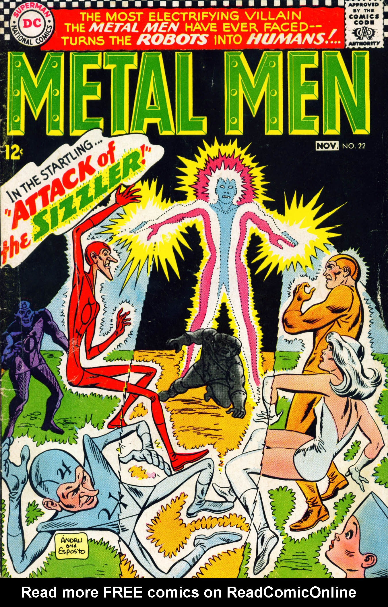 Metal Men (1963) Issue #22 #22 - English 1