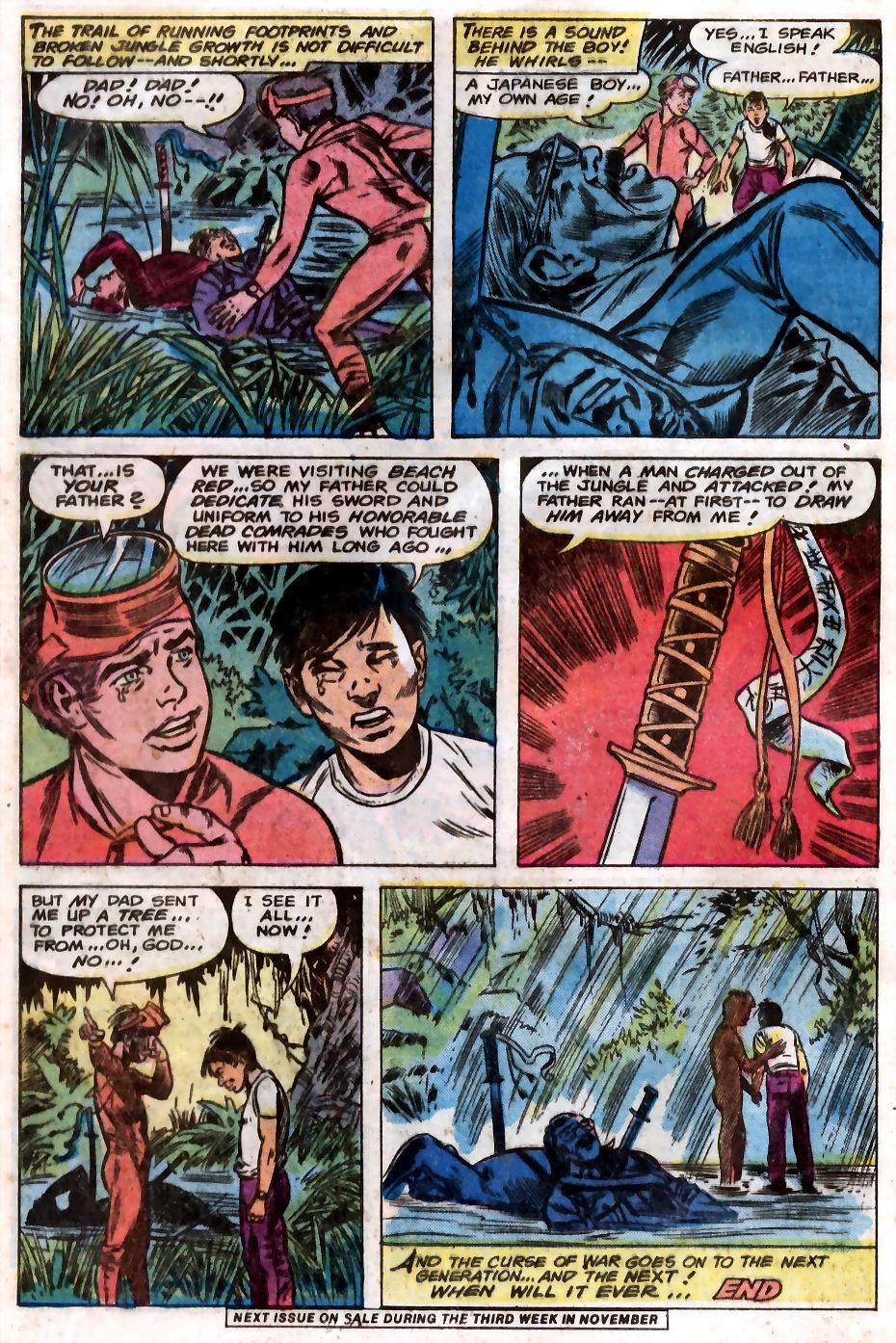 Read online Unknown Soldier (1977) comic -  Issue #235 - 19