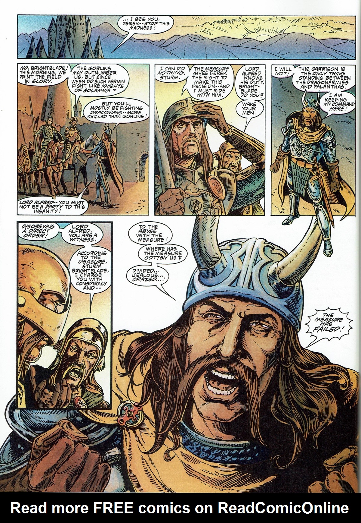 Read online Dragonlance Saga comic -  Issue #5 - 54