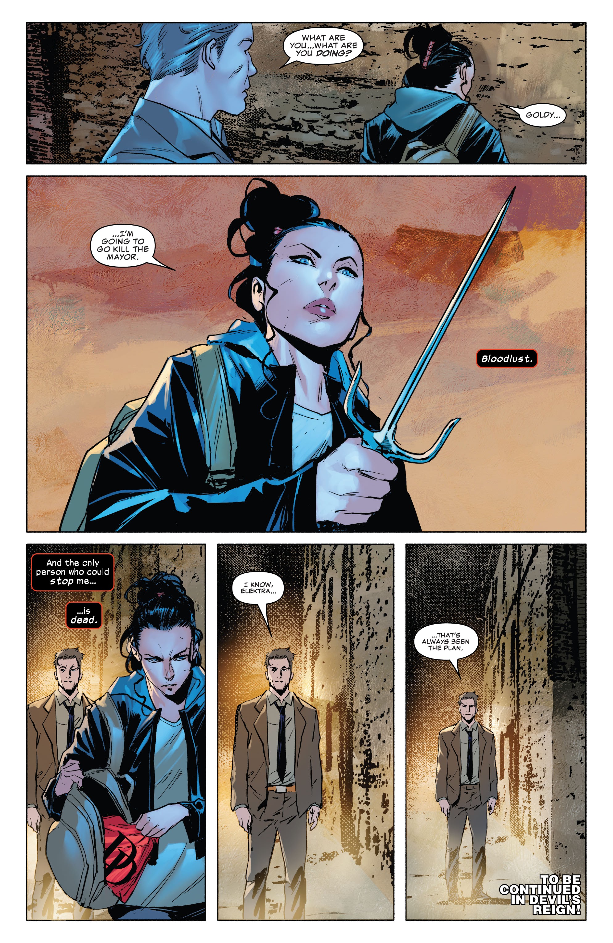 Read online Daredevil: Woman Without Fear comic -  Issue #3 - 20