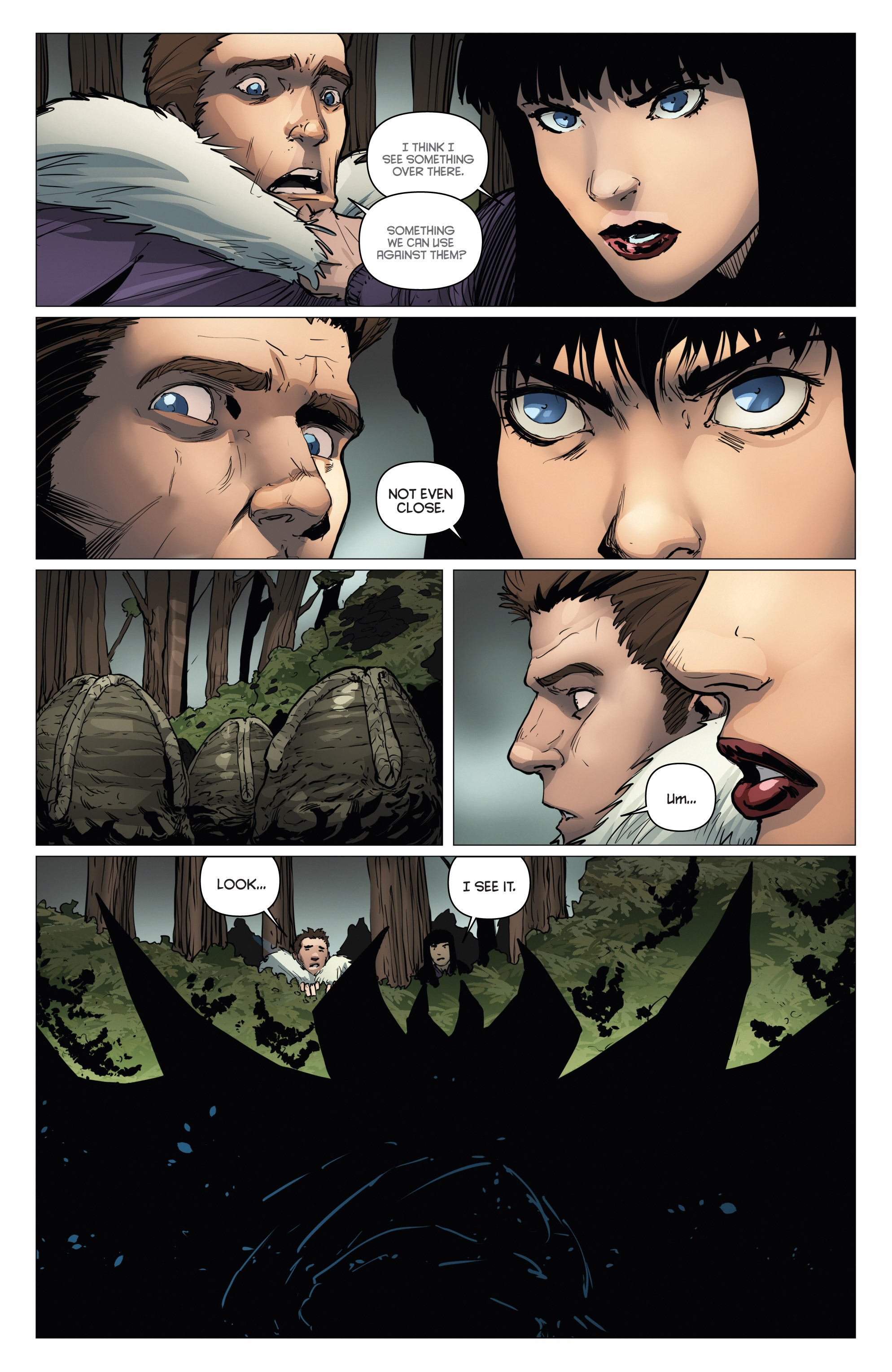Read online Aliens/Vampirella comic -  Issue #4 - 21