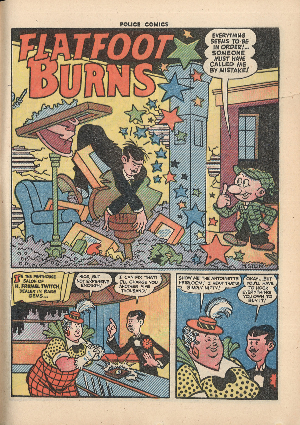 Read online Police Comics comic -  Issue #37 - 45