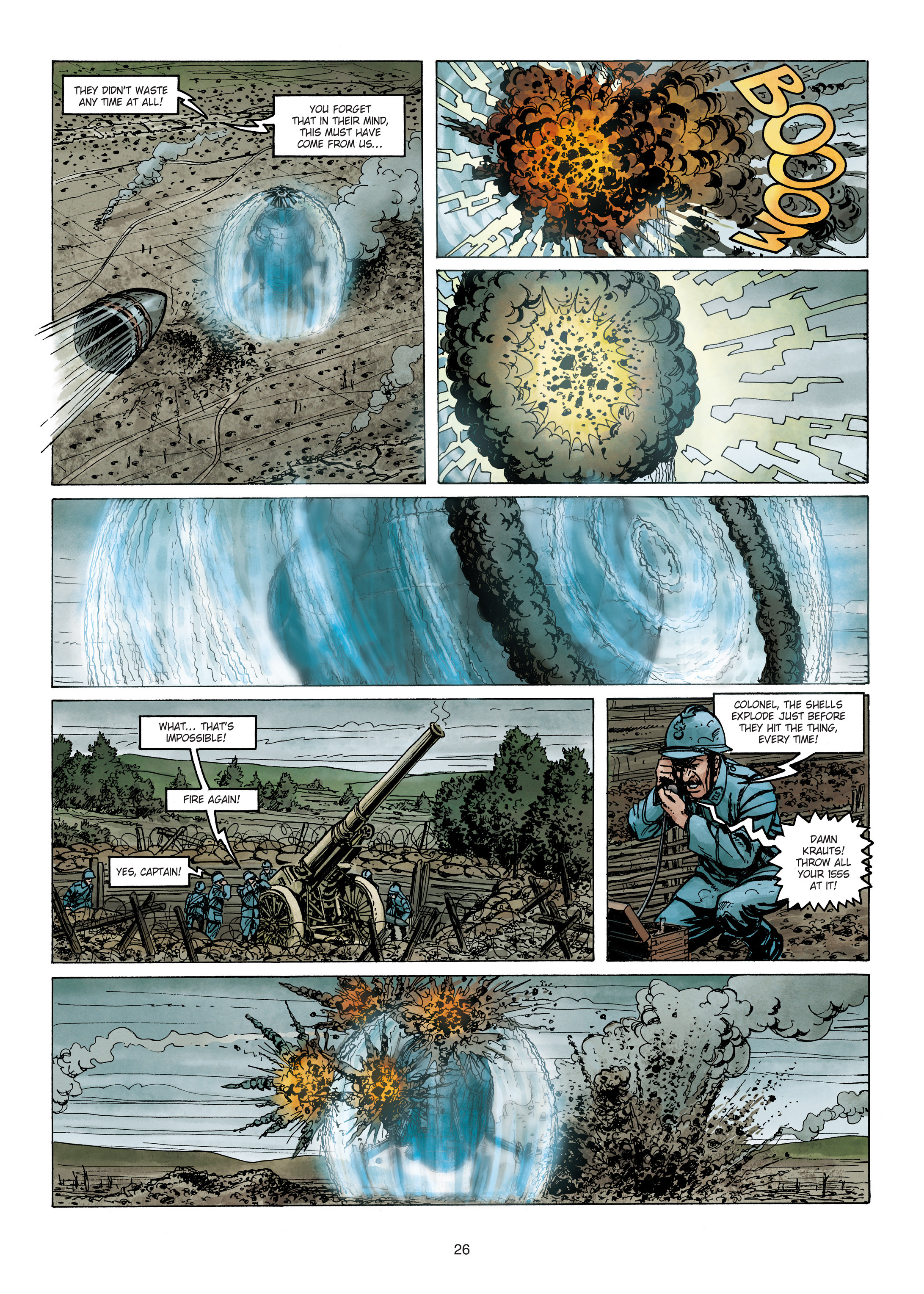 Read online War of the World War One Vol. 1: The Thing Below the Trenches comic -  Issue # Full - 26
