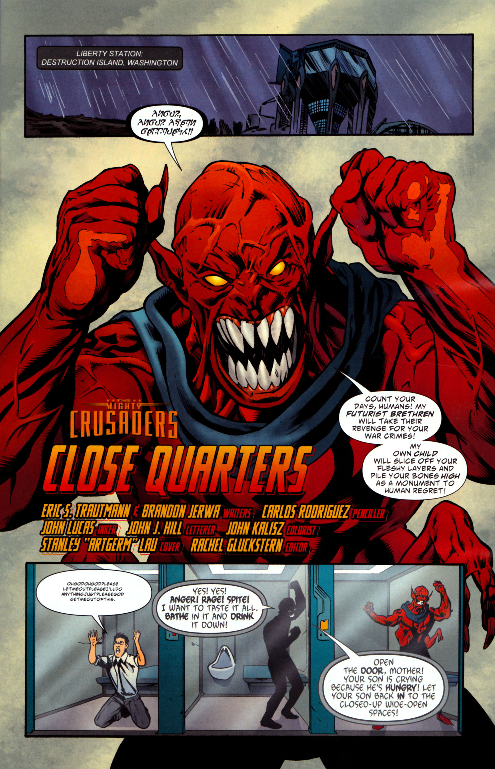 Read online The Mighty Crusaders comic -  Issue #4 - 2