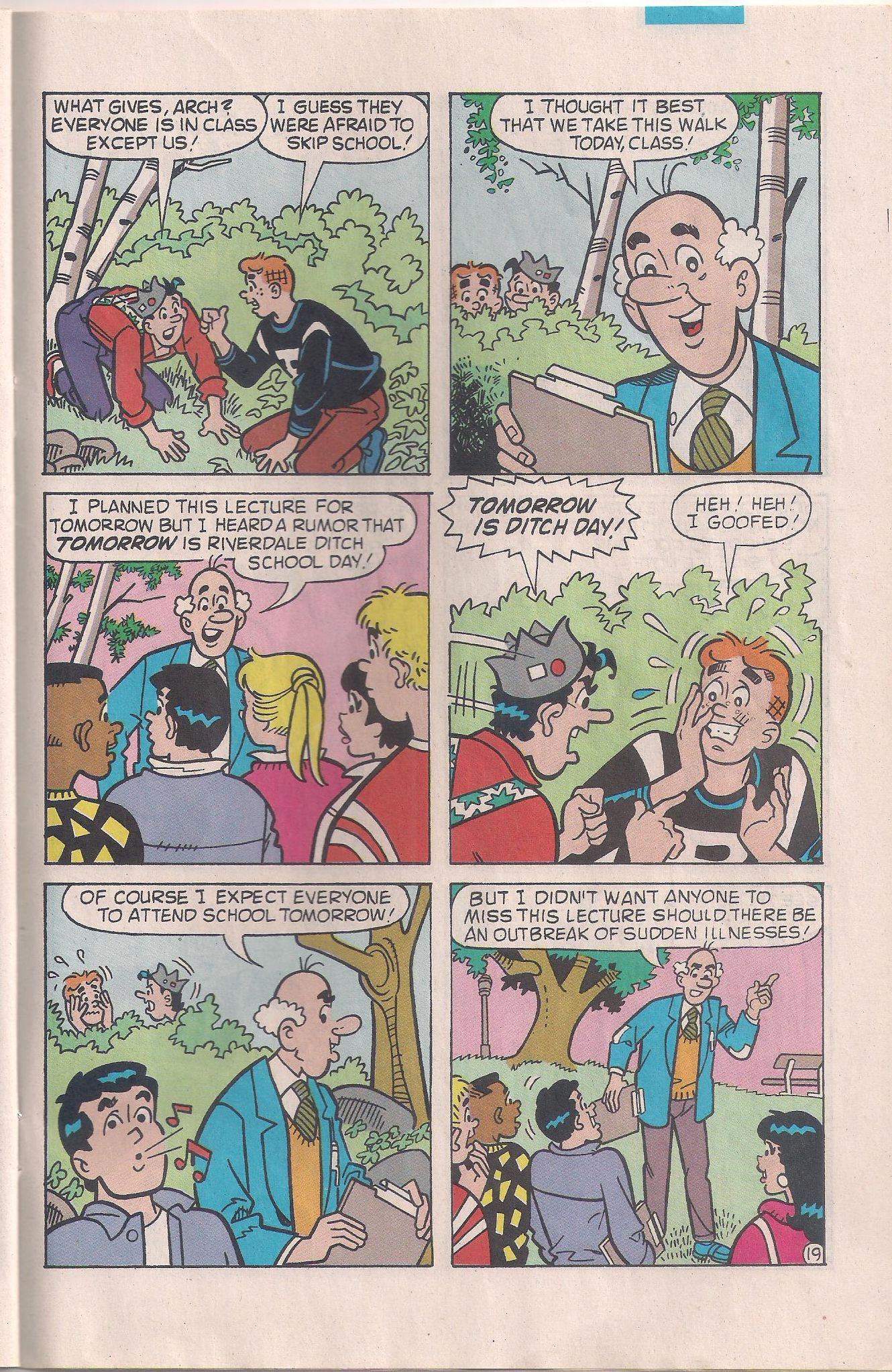 Read online Archie (1960) comic -  Issue #412 - 31