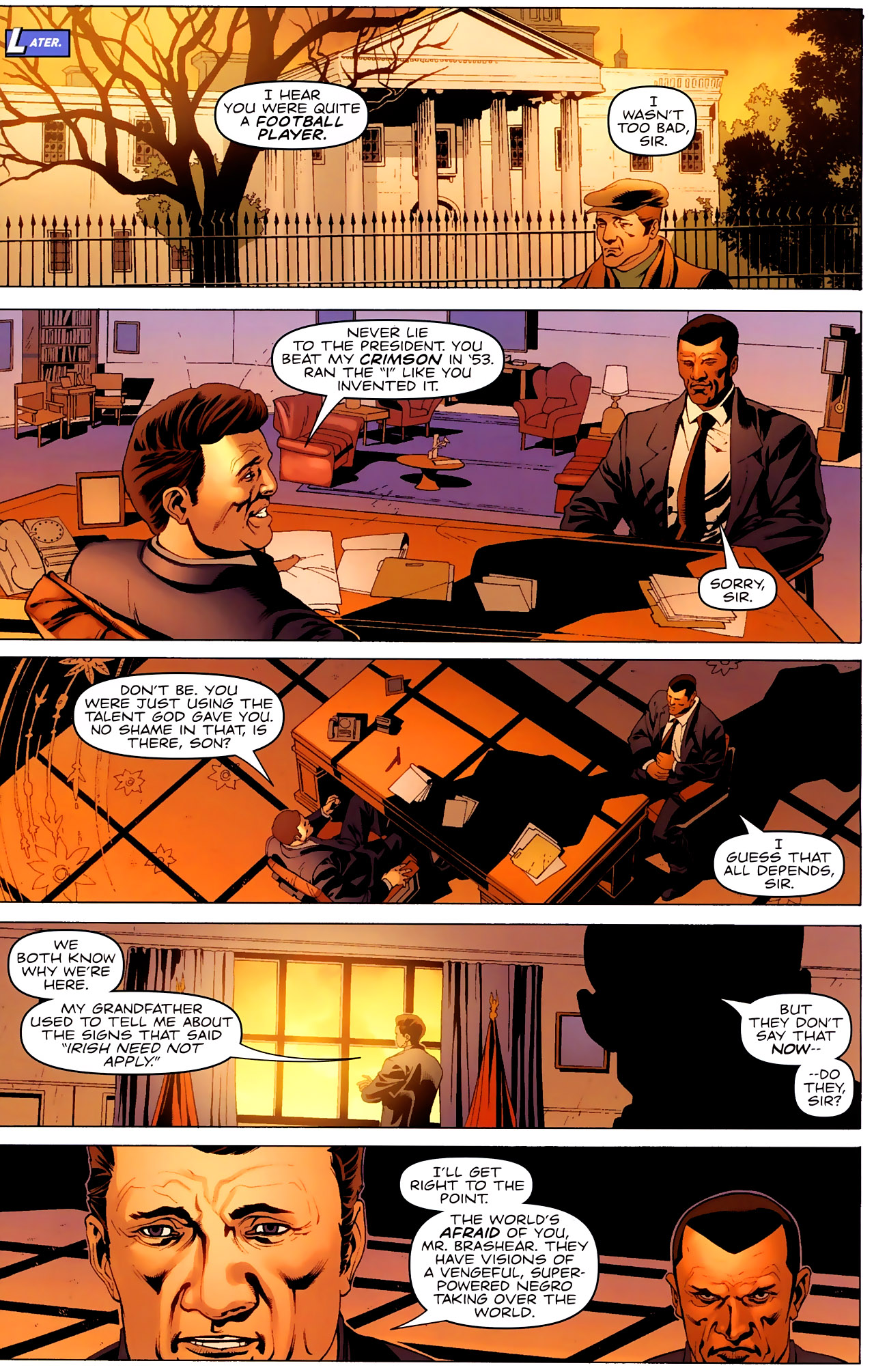 Read online Adam: Legend of the Blue Marvel comic -  Issue #1 - 23