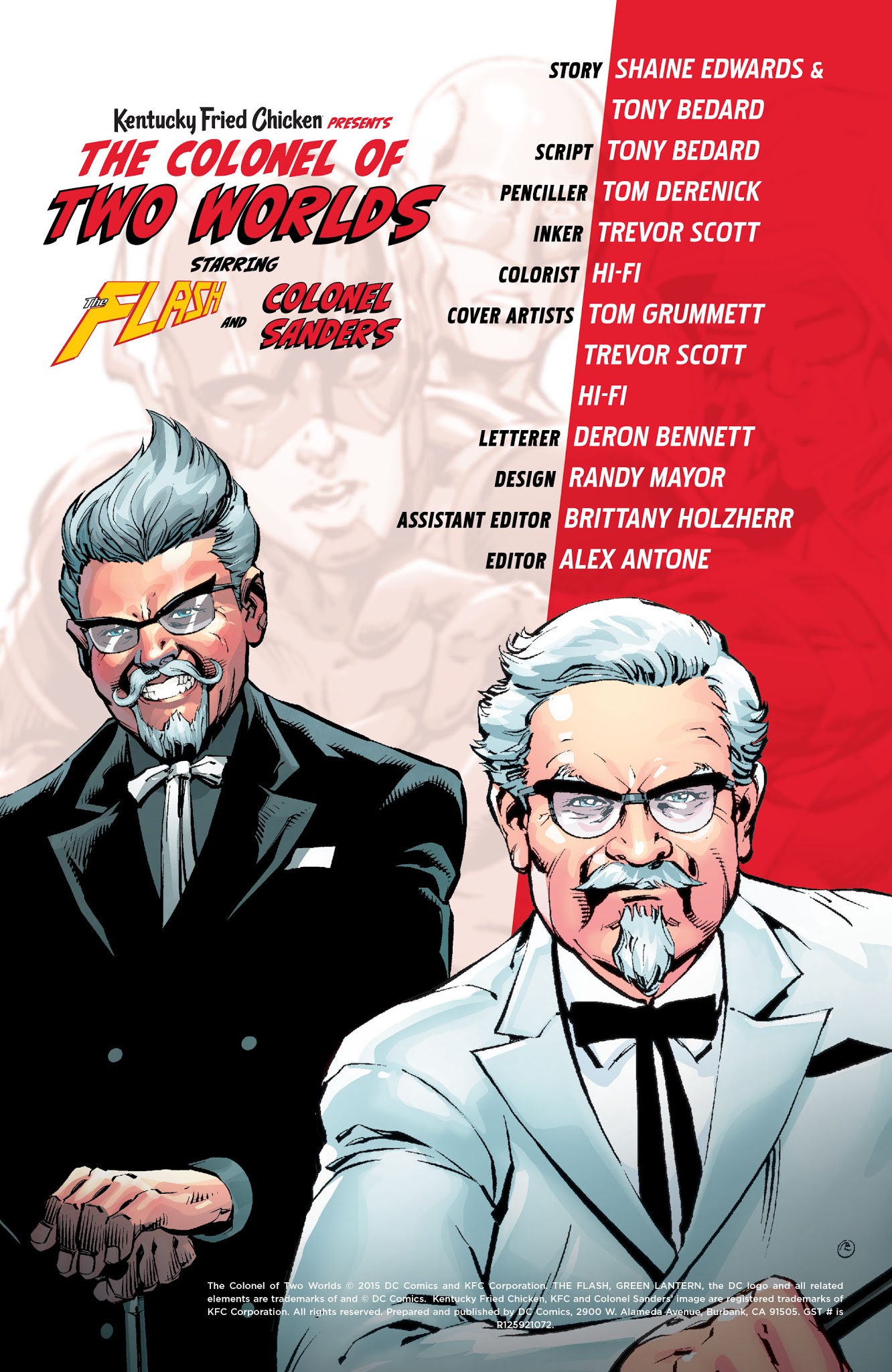 Read online KFC: The Colonel of Two Worlds comic -  Issue # Full - 2