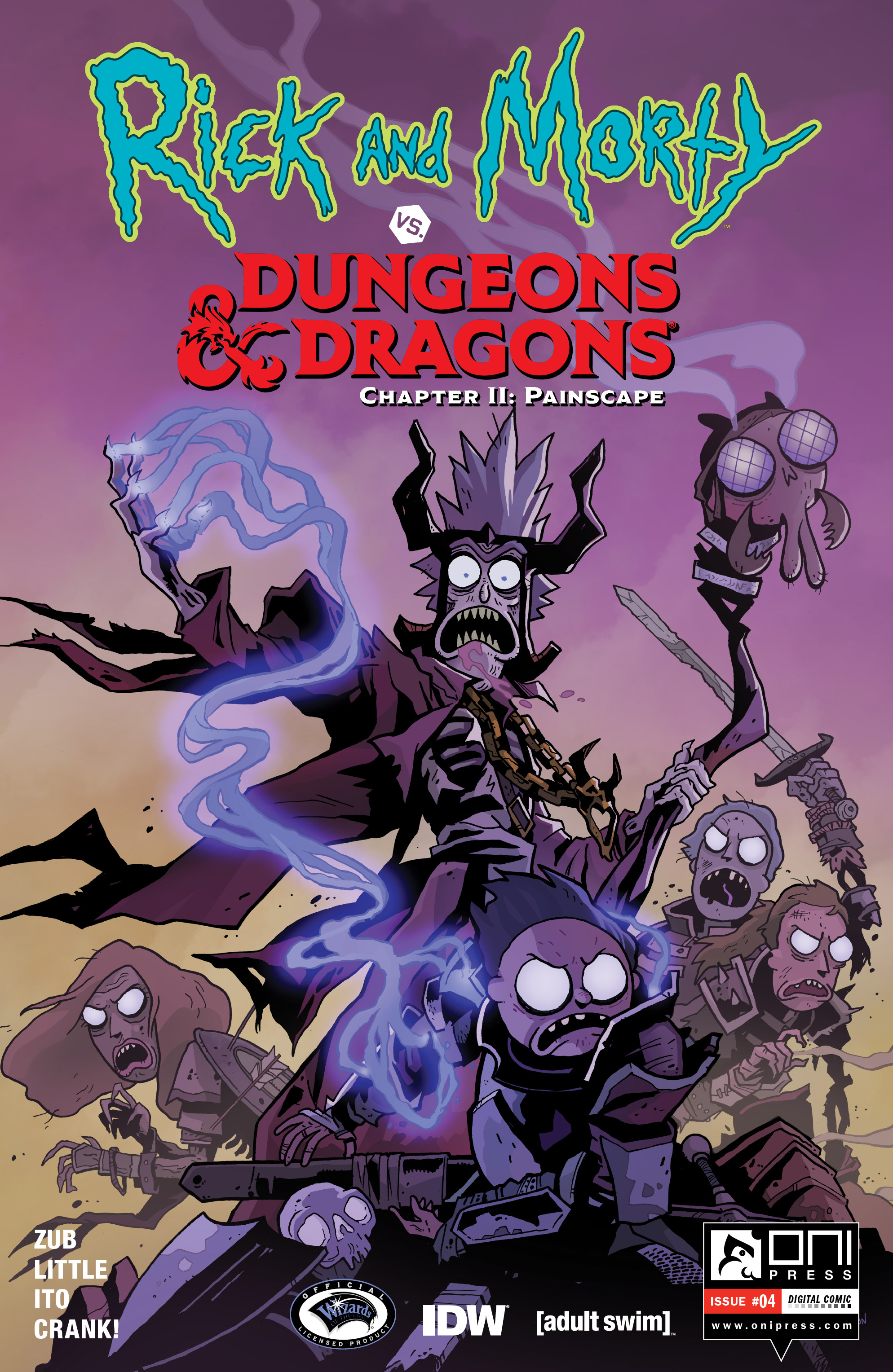 Read online Rick and Morty vs. Dungeons & Dragons II: Painscape comic -  Issue #4 - 1
