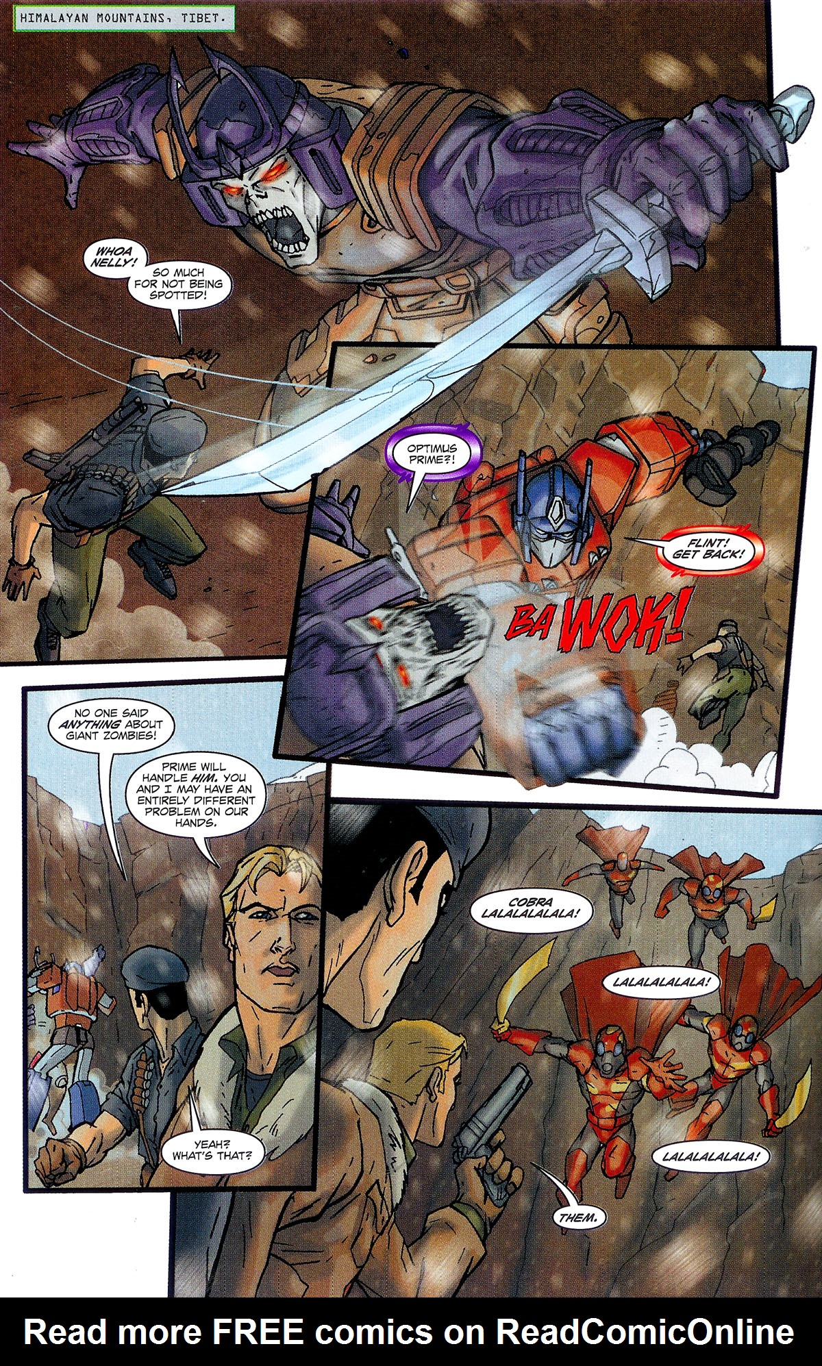 Read online G.I. Joe vs. The Transformers IV: Black Horizon comic -  Issue #1 - 31