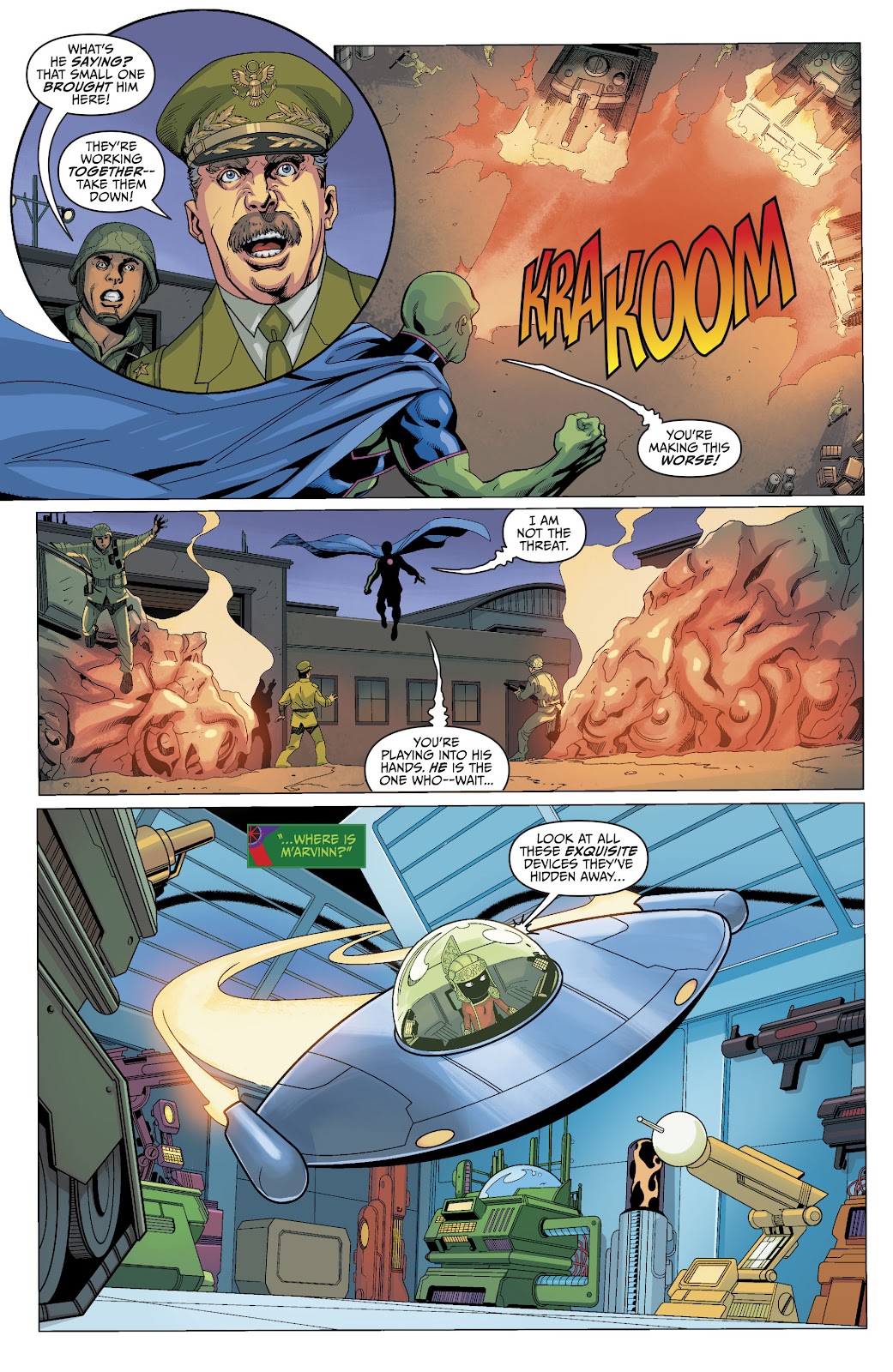 Martian Manhunter/Marvin the Martian Special issue Full - Page 21