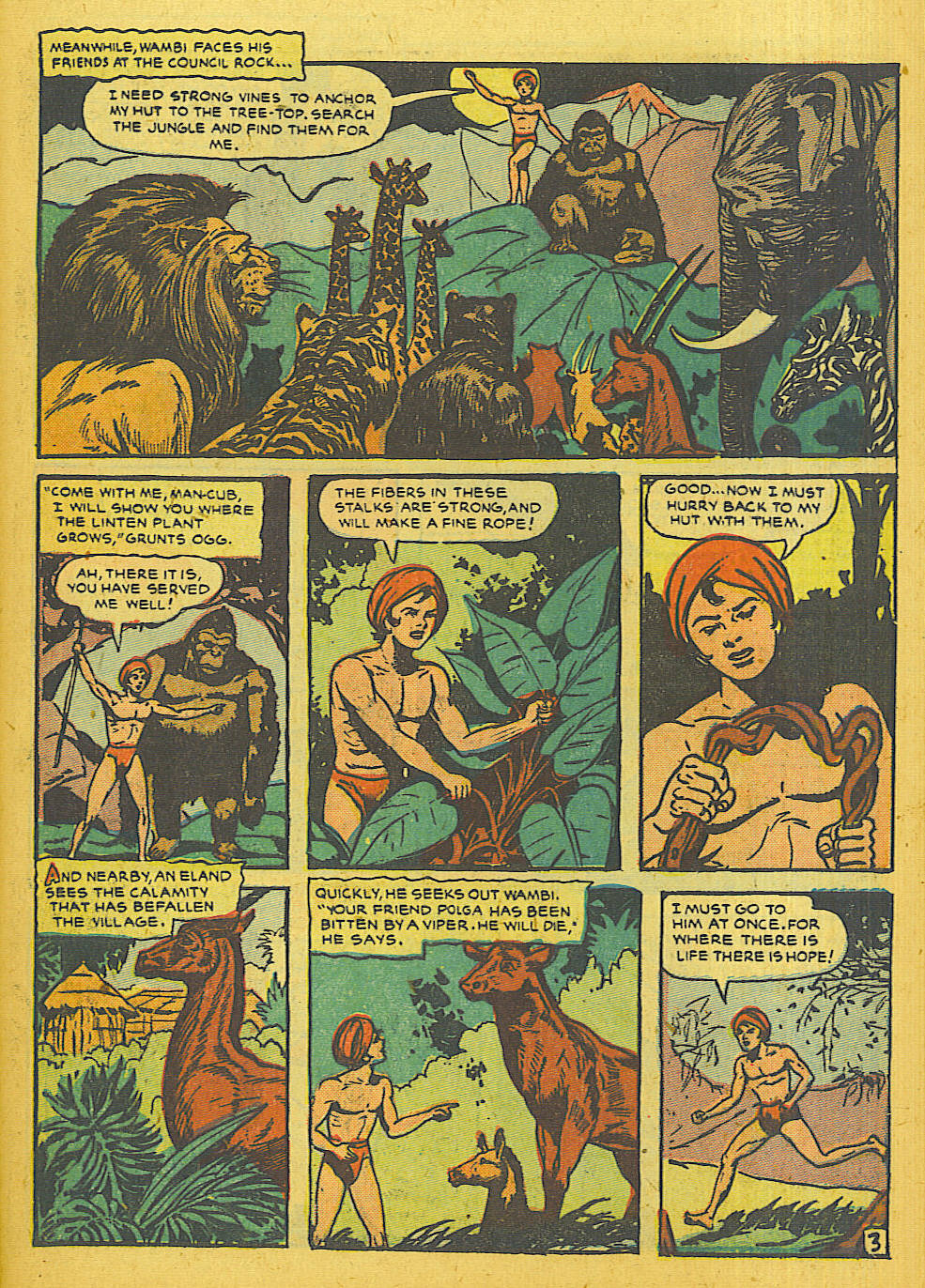 Read online Jungle Comics comic -  Issue #124 - 37